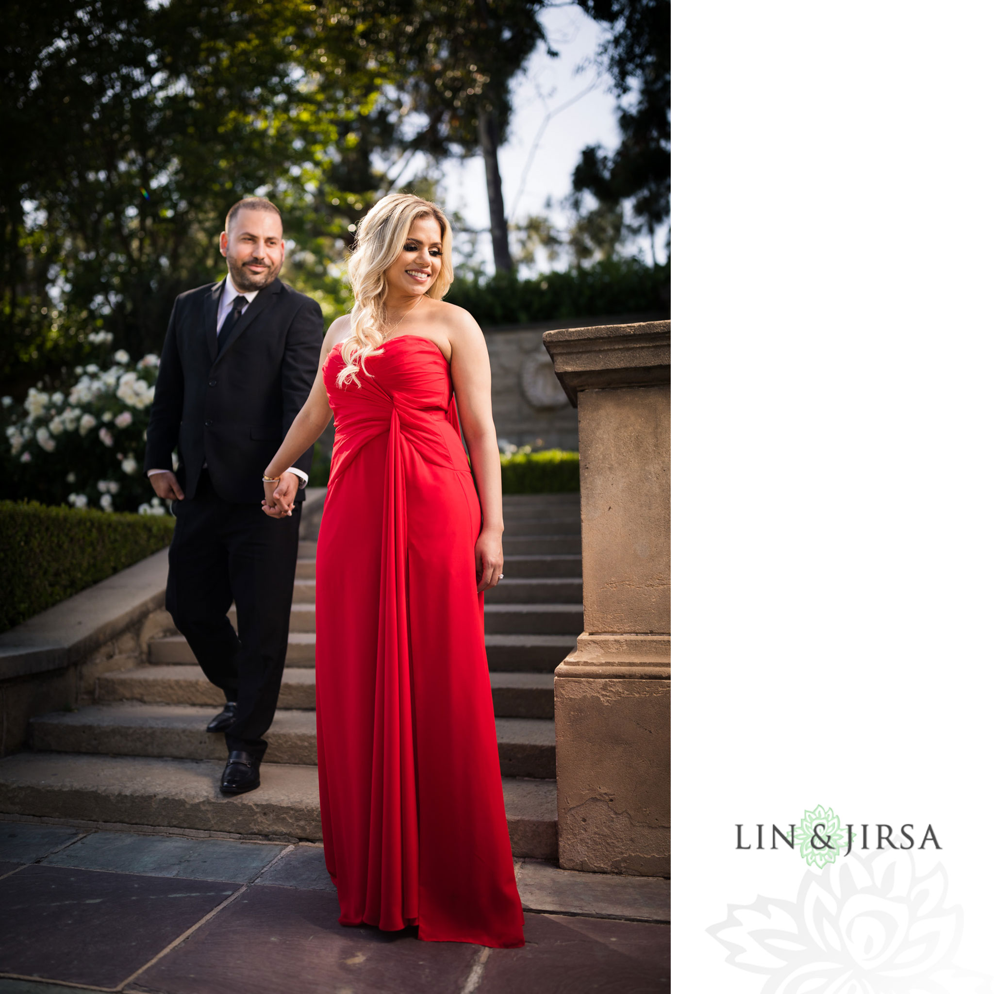 09 greystone mansion los angeles engagement photography
