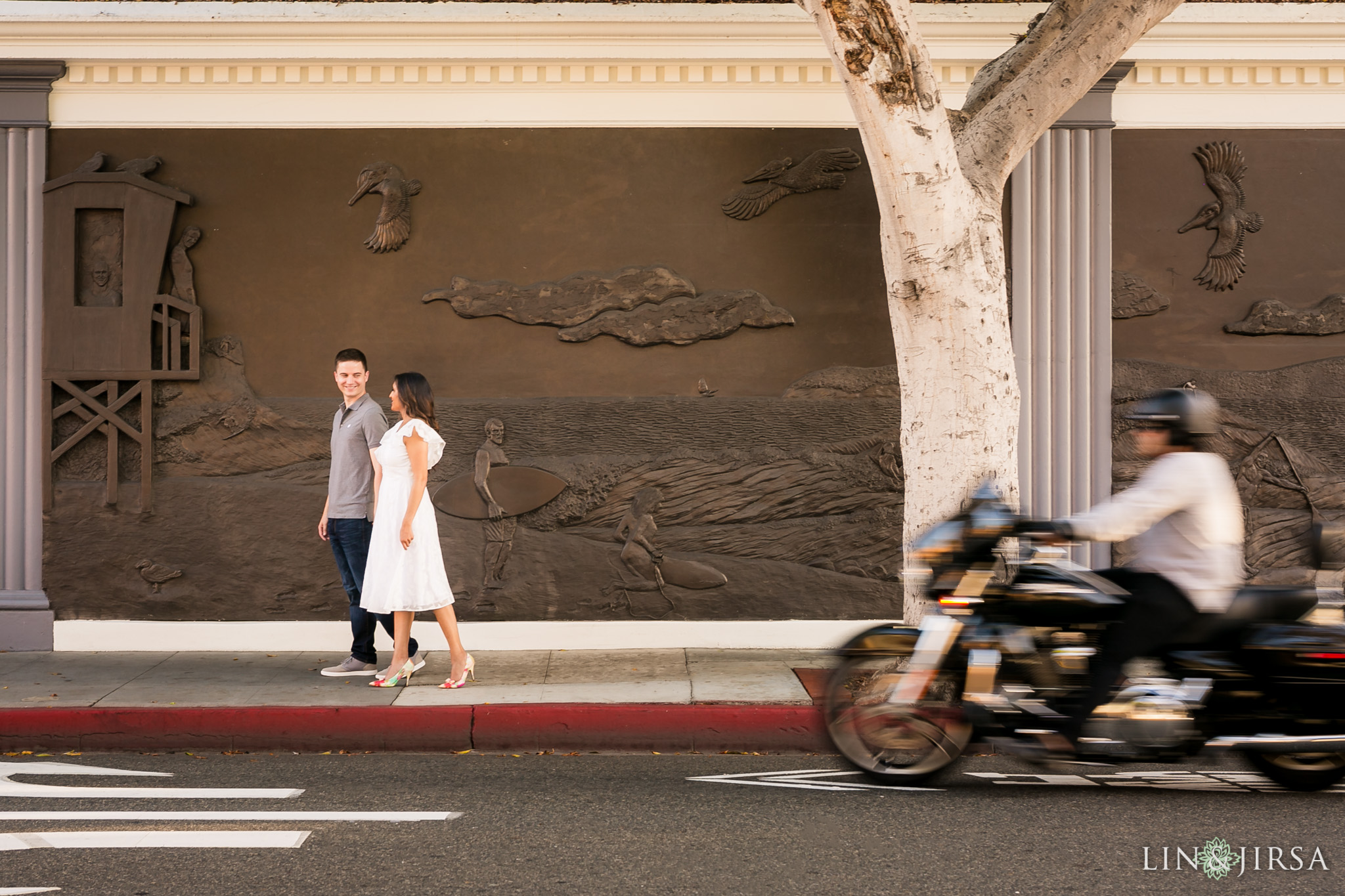 10 downtown laguna beach engagement photography