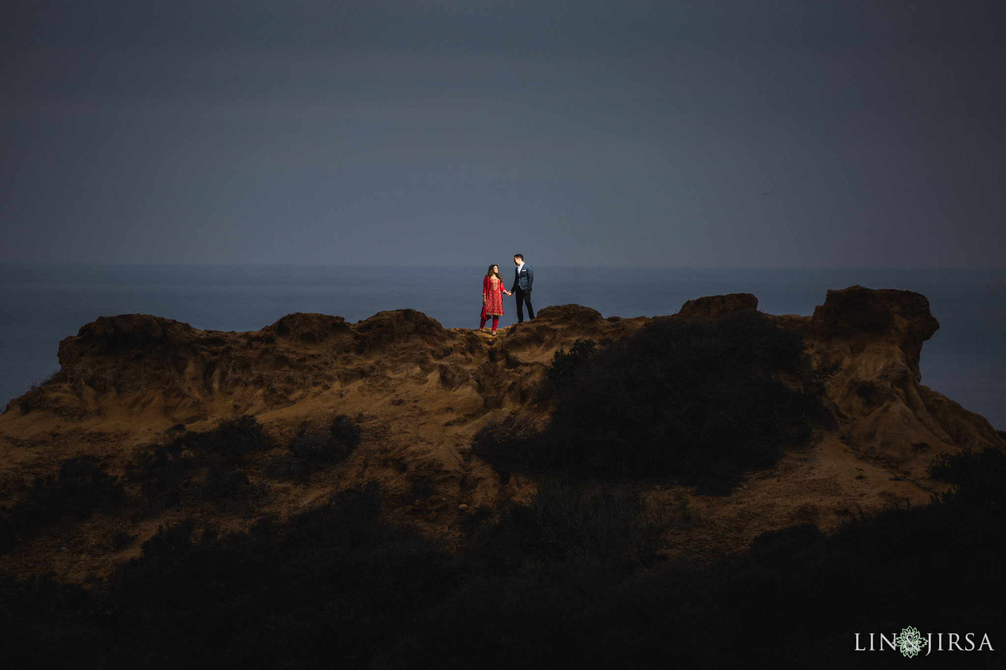 16 san diego beach pakistani engagement photography