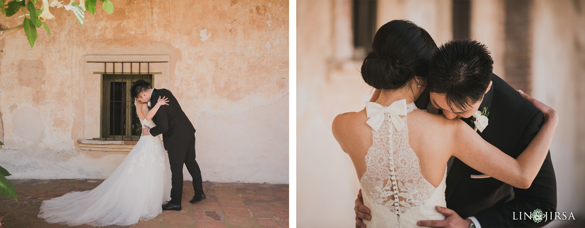 18 mission san juan capistrano first look wedding photography