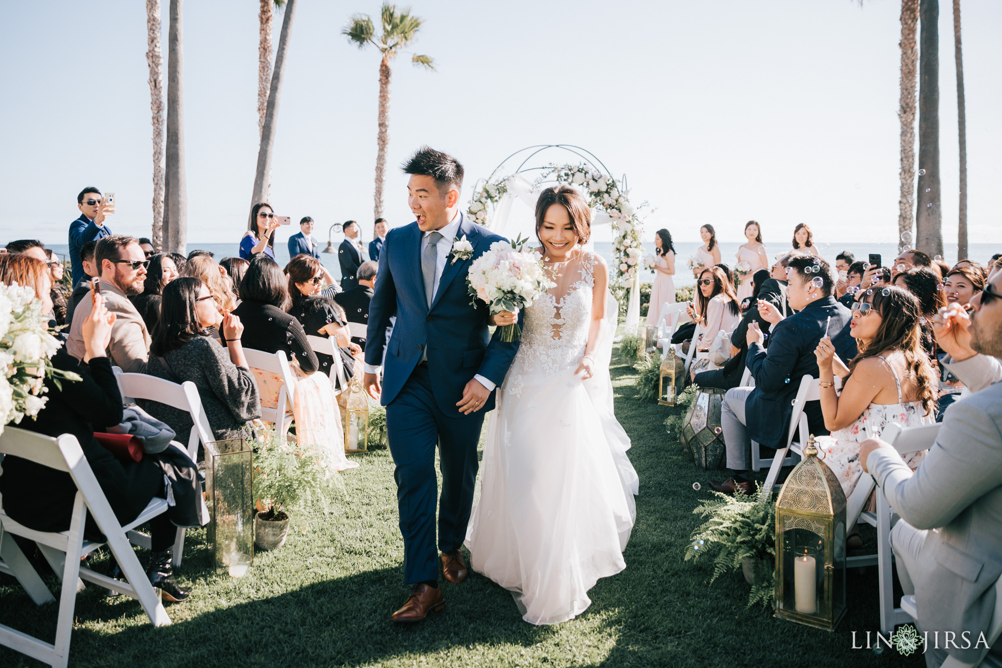 34 ole hanson beach club san clemente wedding ceremony photography