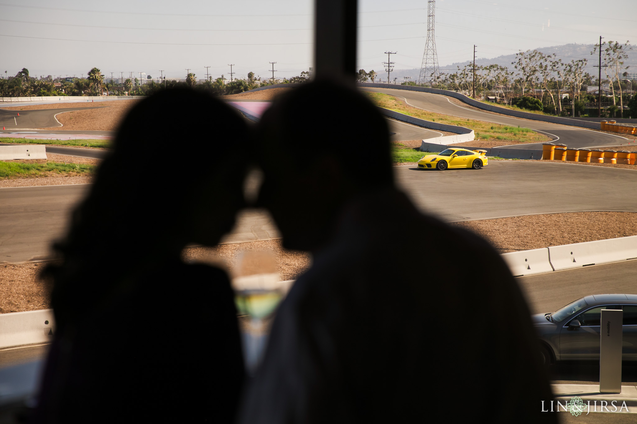 08 porsche experience center los angeles engagement photography