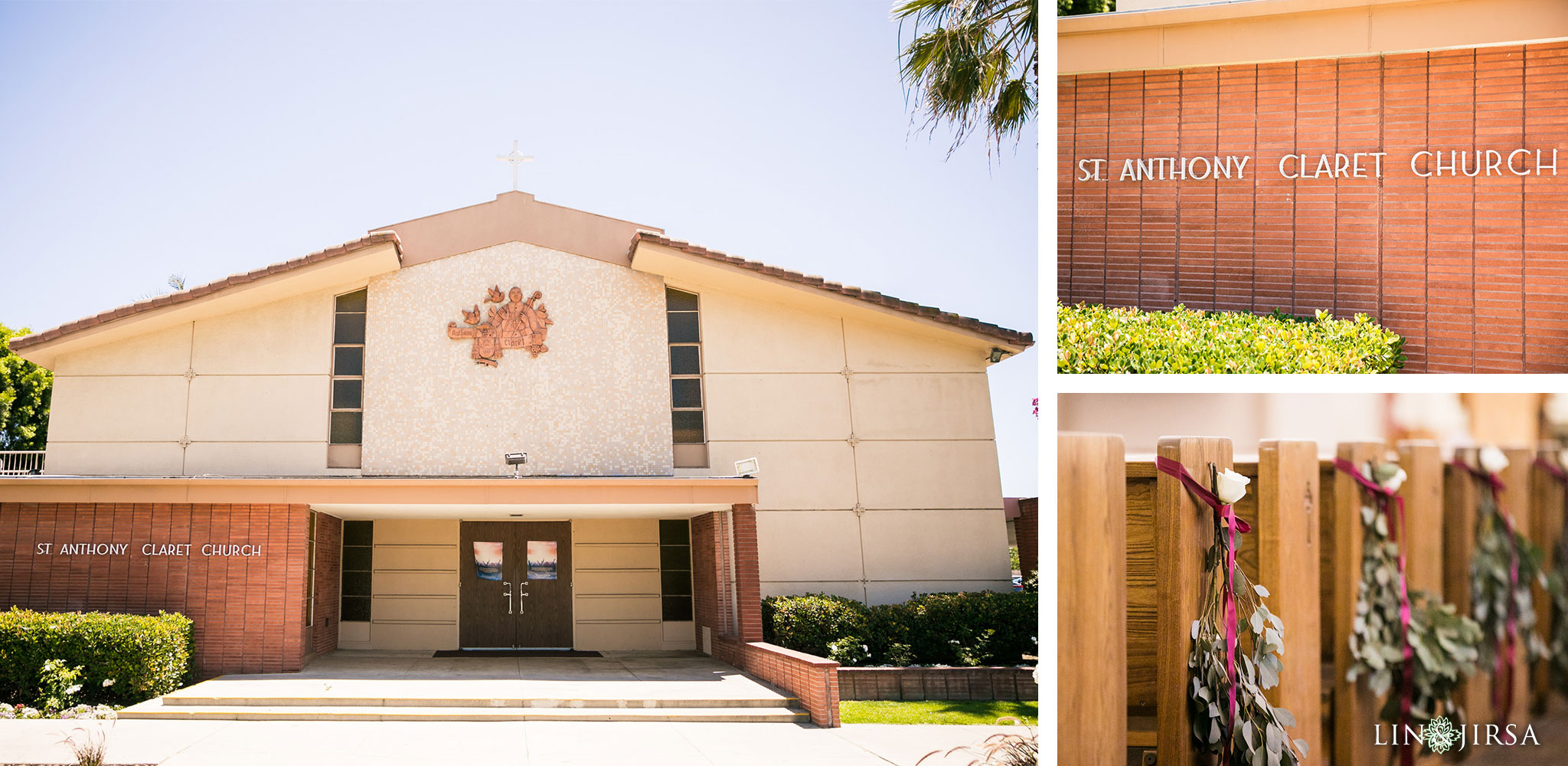 11 st anthony claret church orange county wedding ceremony photography