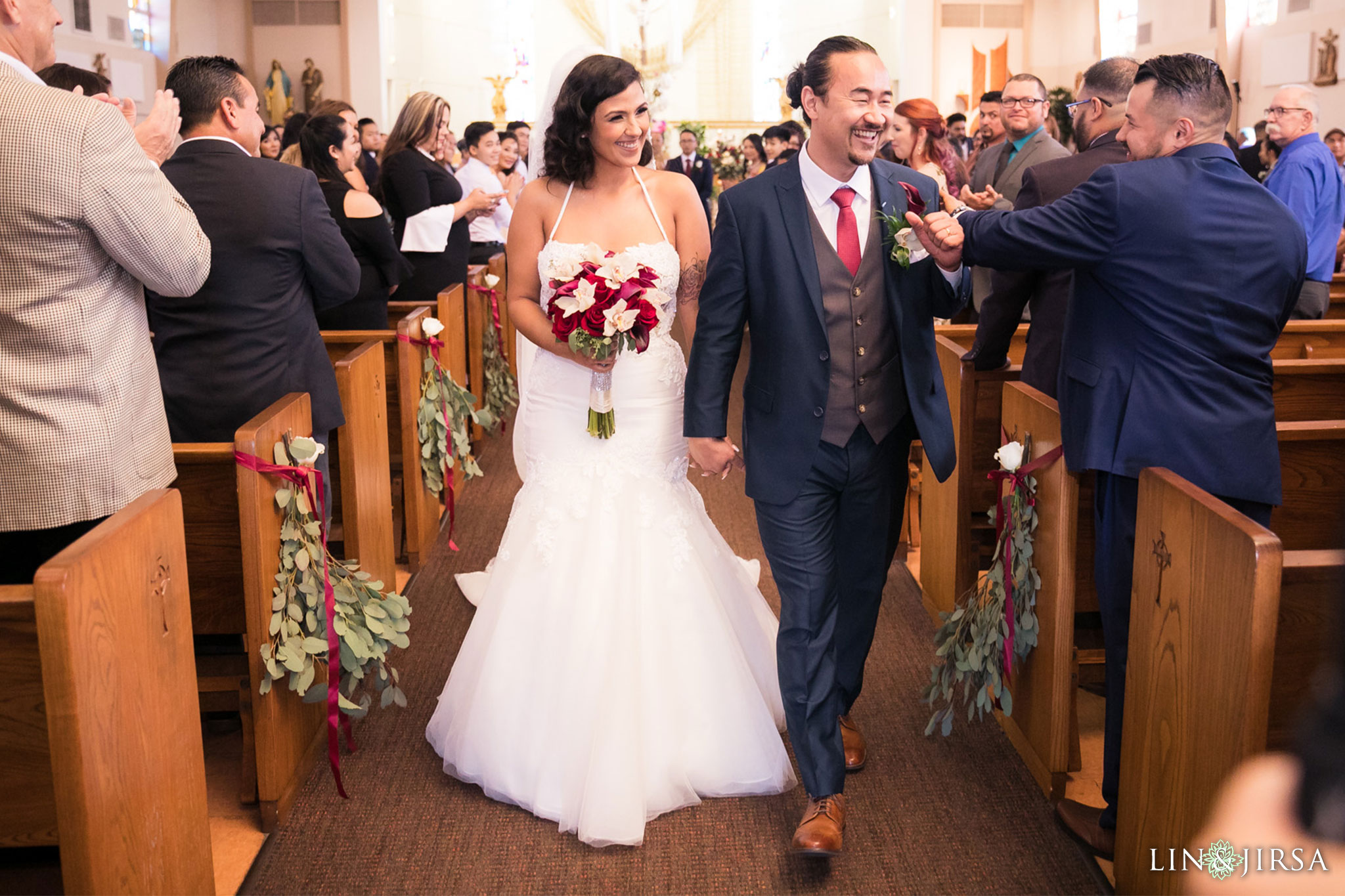 16 st anthony claret church orange county wedding ceremony photography