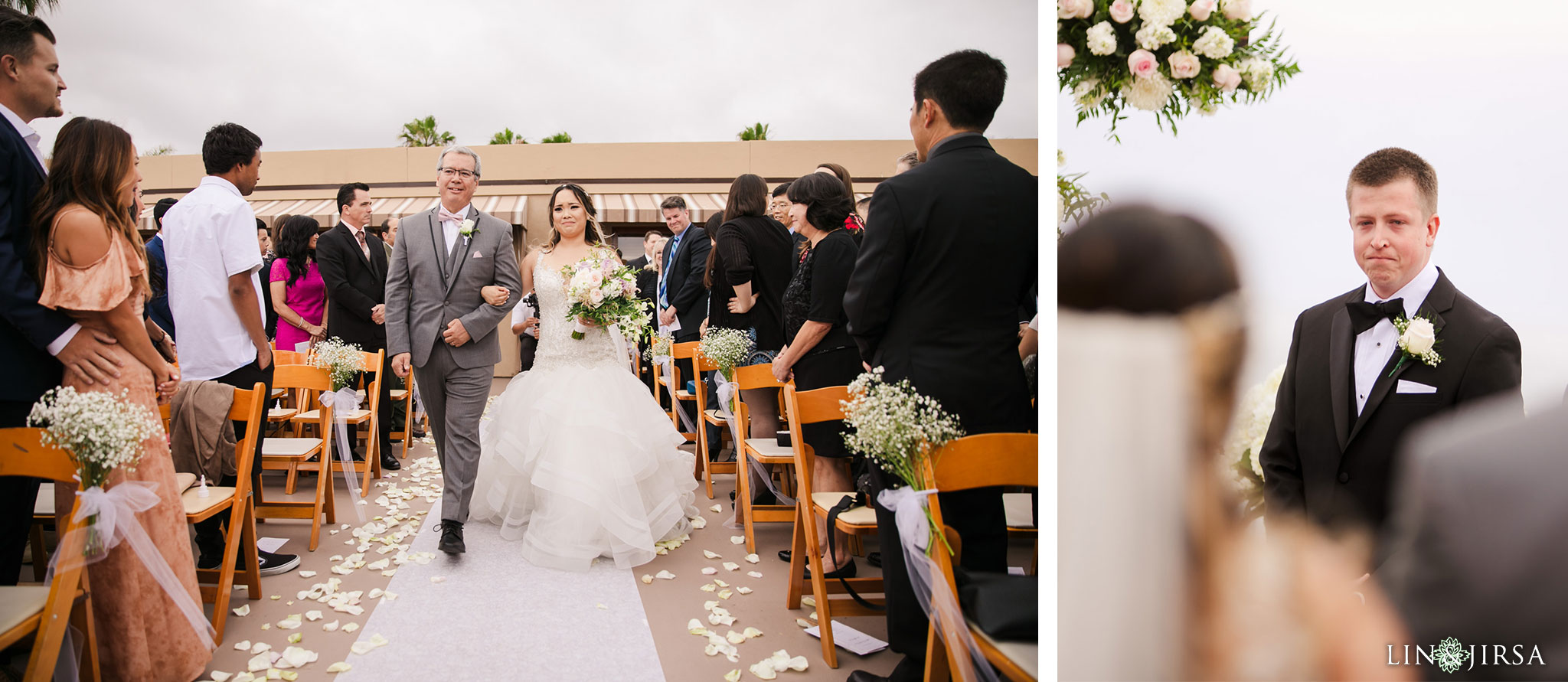 17 surf and sand resort laguna beach wedding ceremony photography