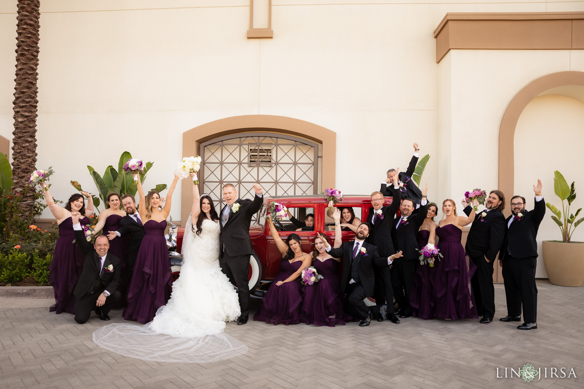 21 hilton waterfront beach resort wedding party photography