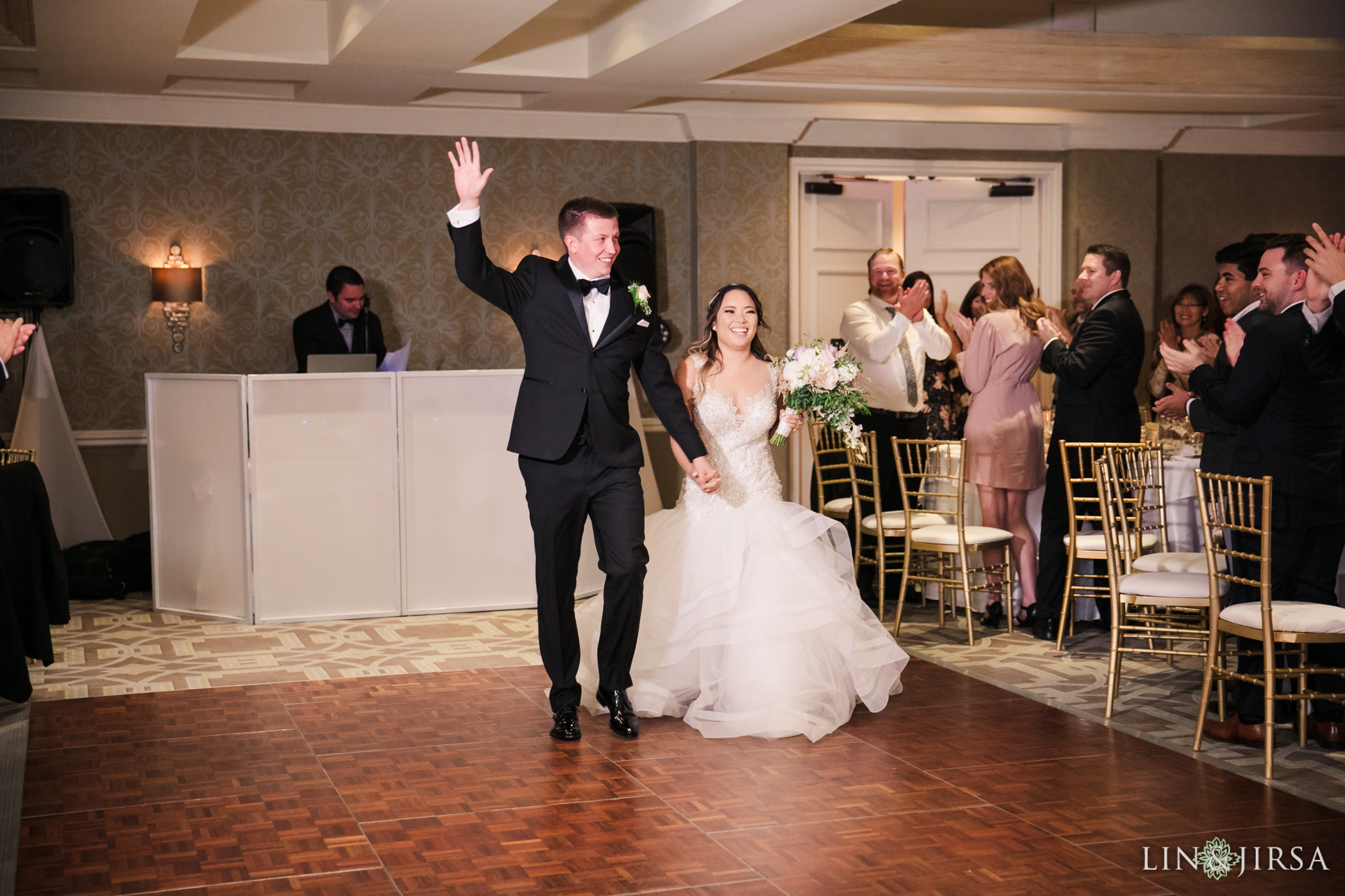 28 surf and sand resort laguna beach wedding reception photography