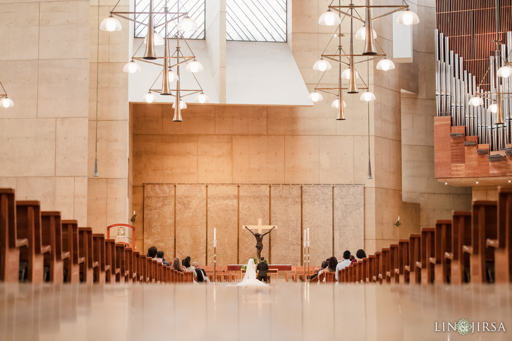 024 cathedral of our lady of angels los angeles wedding ceremony photography