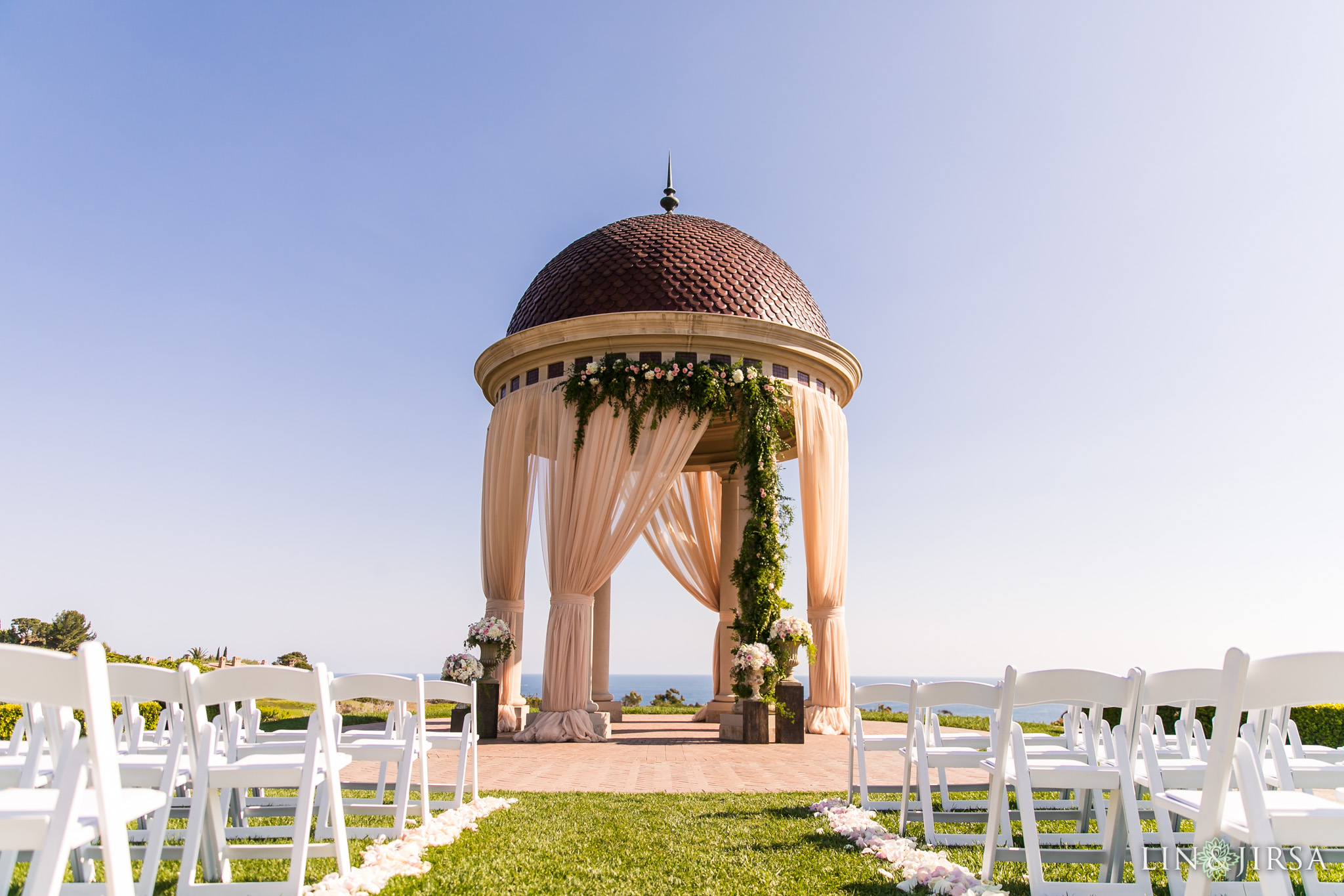 17 pelican hill resort newport coast wedding ceremony photography