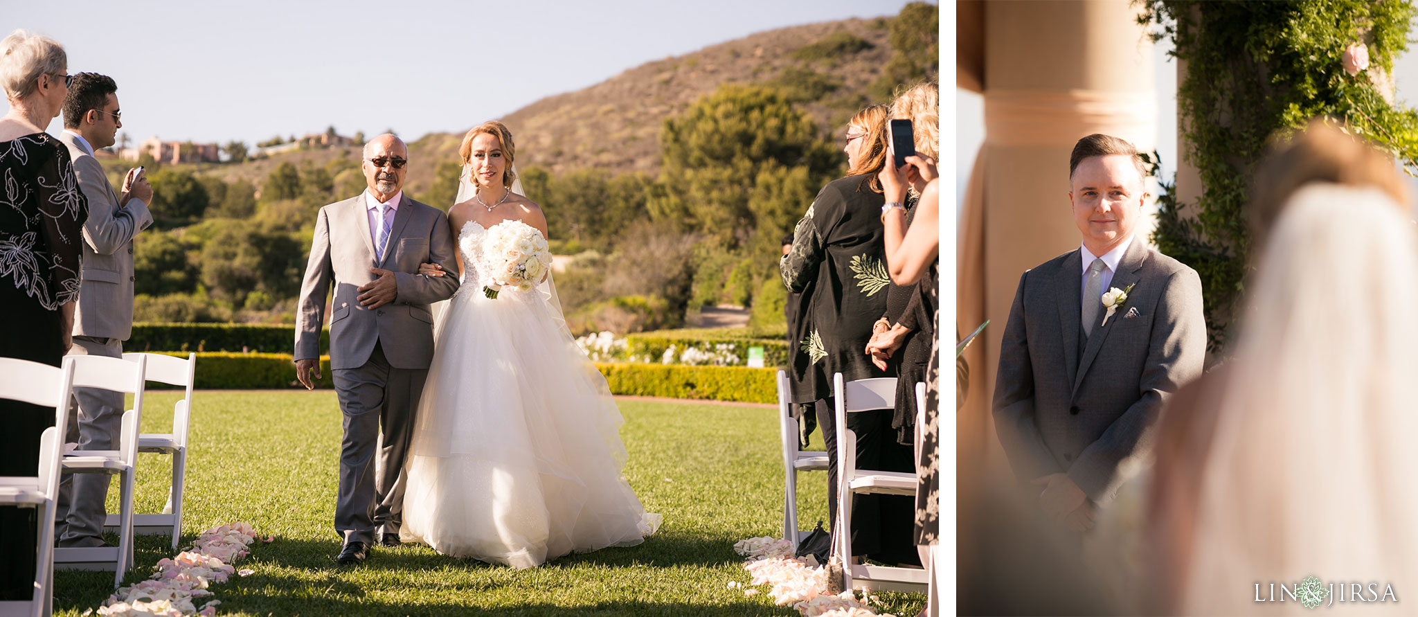 20 pelican hill resort newport coast wedding ceremony photography