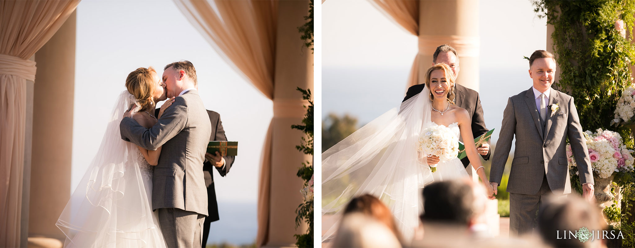 22 pelican hill resort newport coast wedding ceremony photography