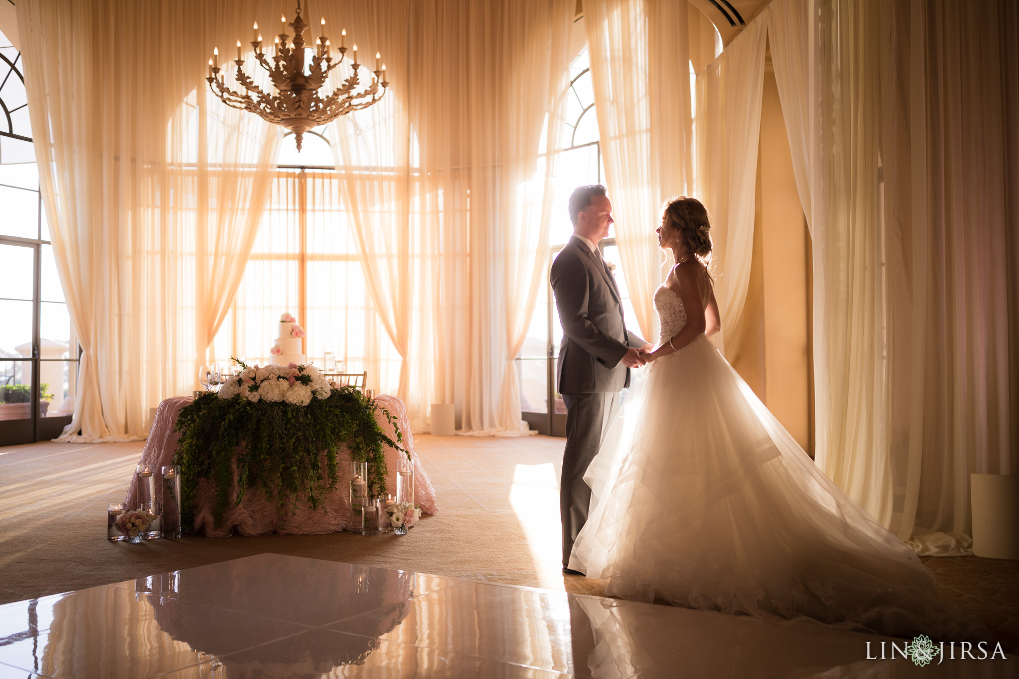 33 pelican hill resort newport coast wedding reception photography