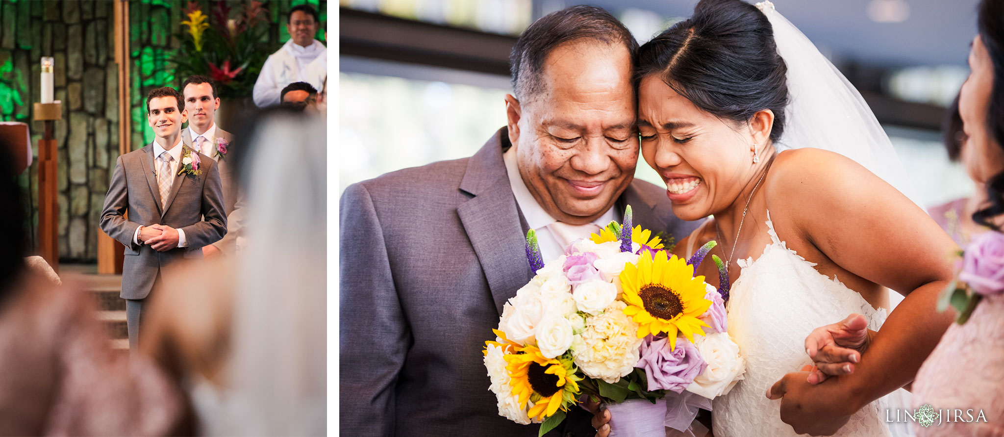 014 christ cathedral garden grove wedding ceremony photography