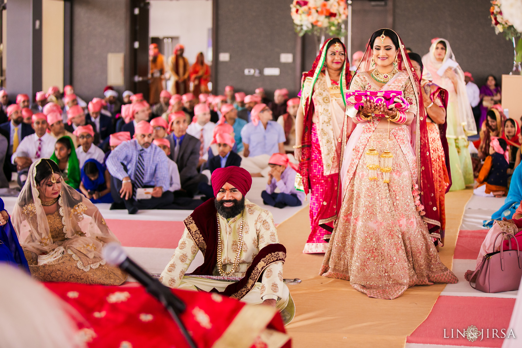 19 marina del rey marriott punjabi sikh ceremony photography