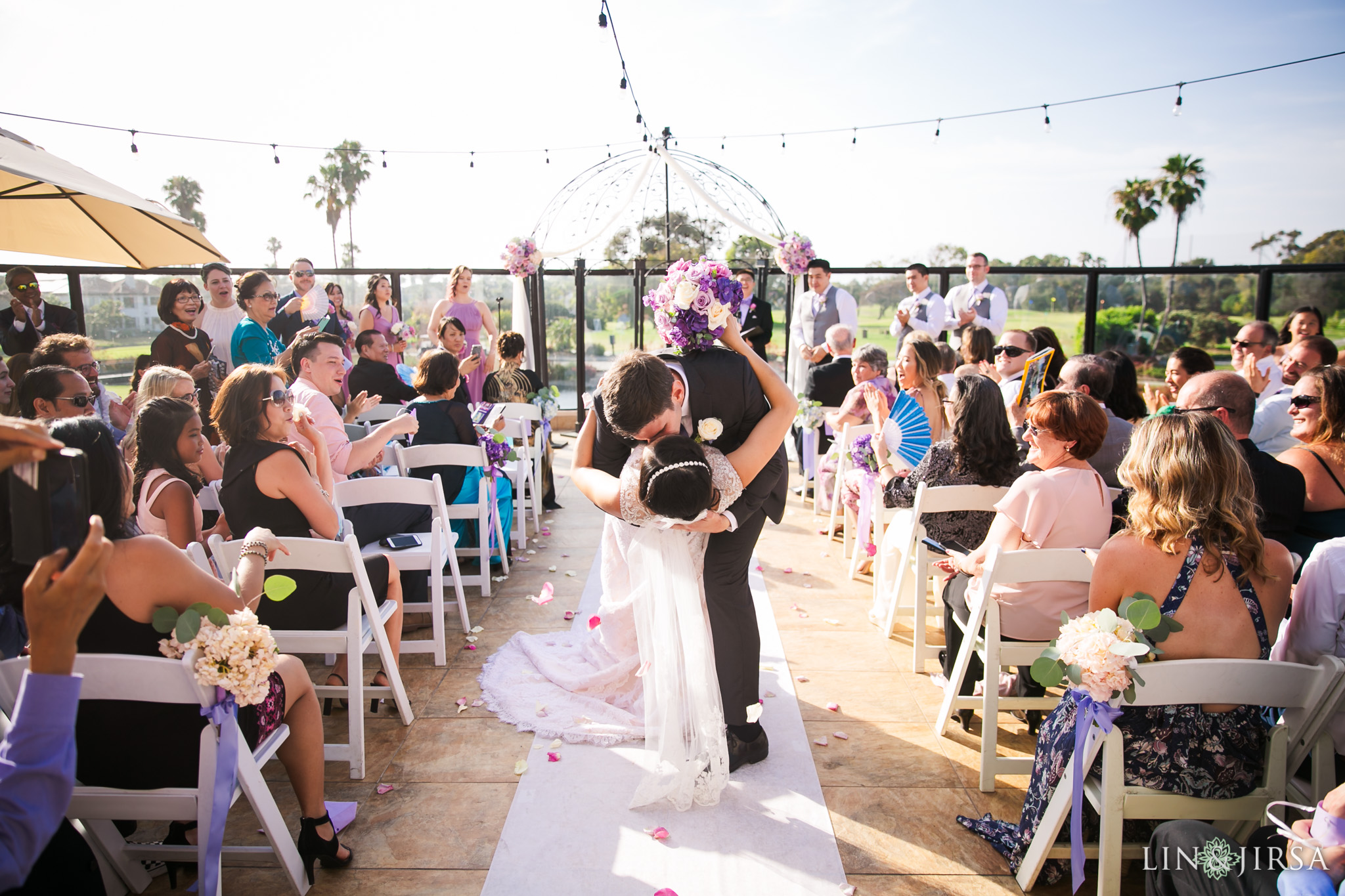 19 seacliff country club huntington beach wedding ceremony photography