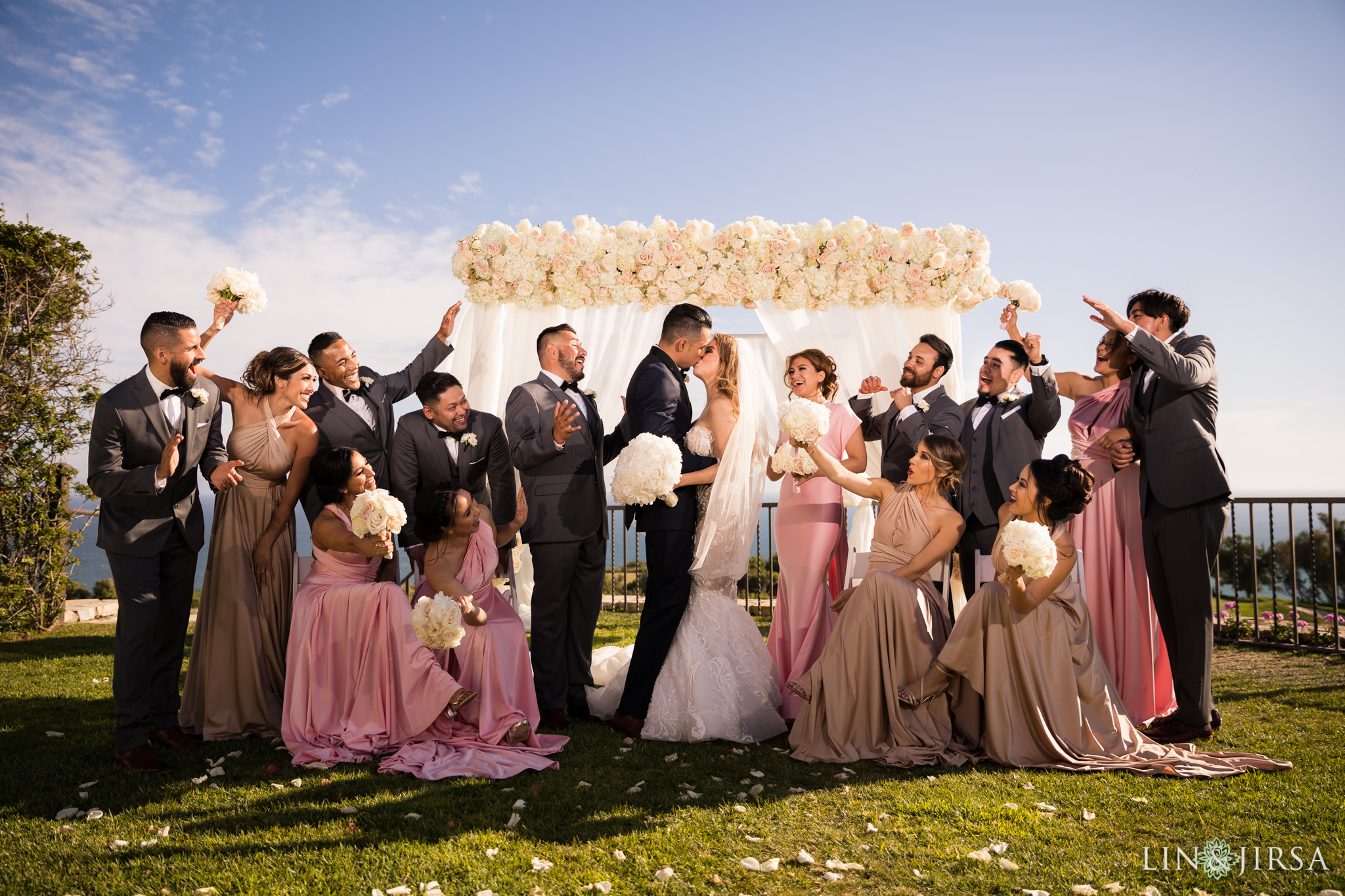 20 trump national golf club palos verdes wedding party photography