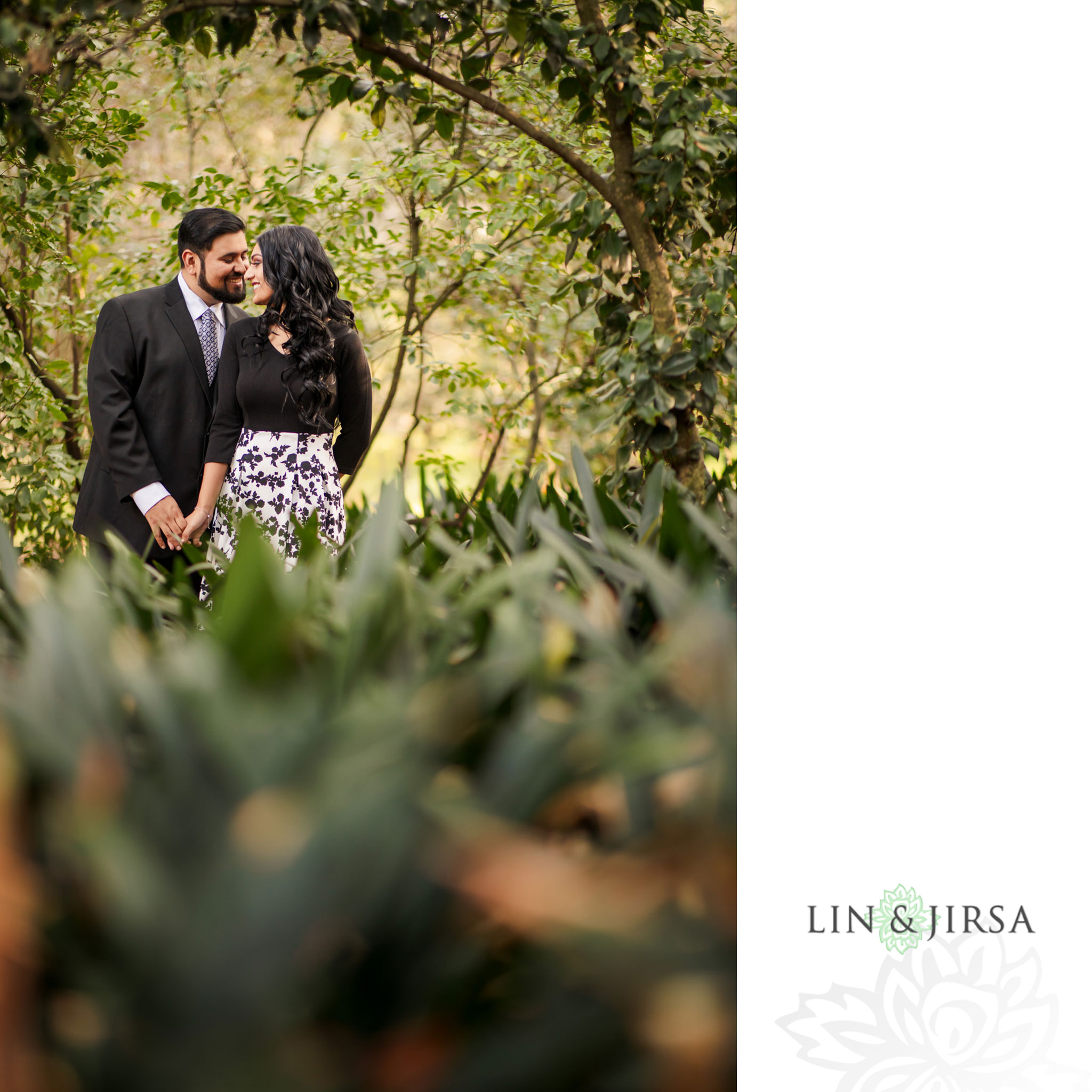 007 descanso gardens los angeles county engagement session