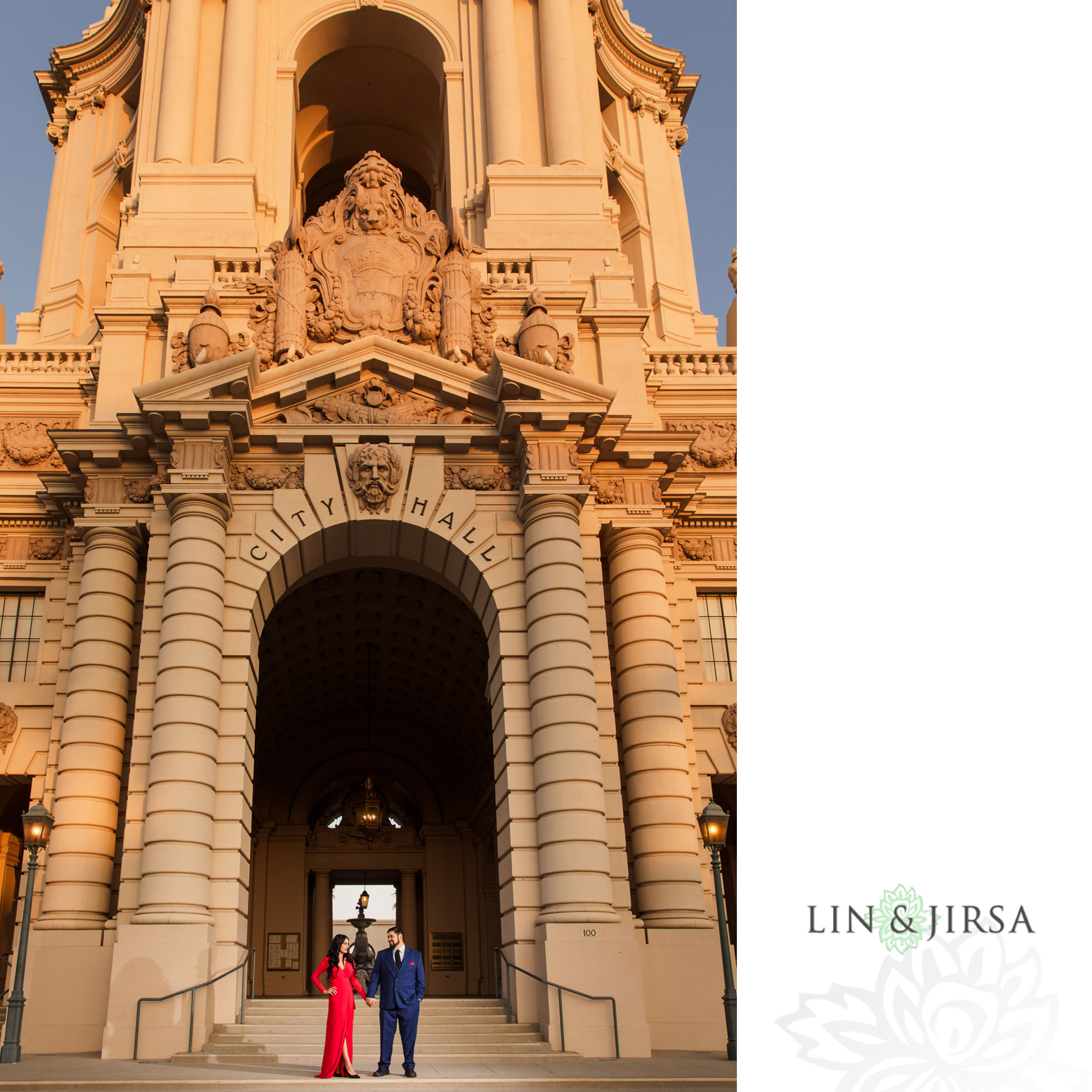 012 pasadena city hall engagement session