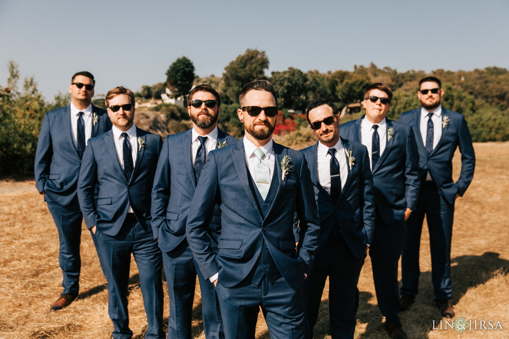 014 los verdes golf course groomsmen wedding photography