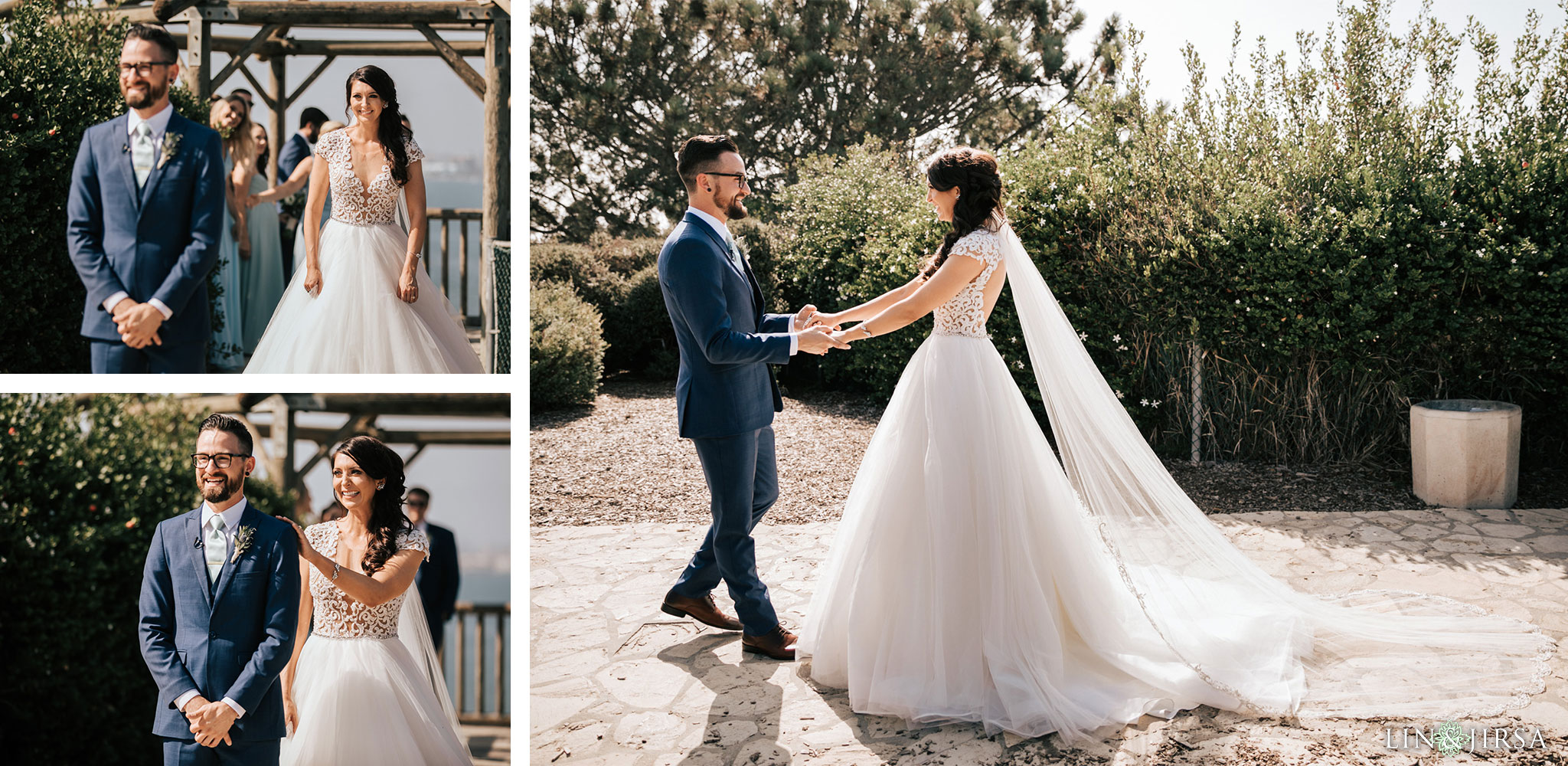 015 los verdes golf course wedding first look photography