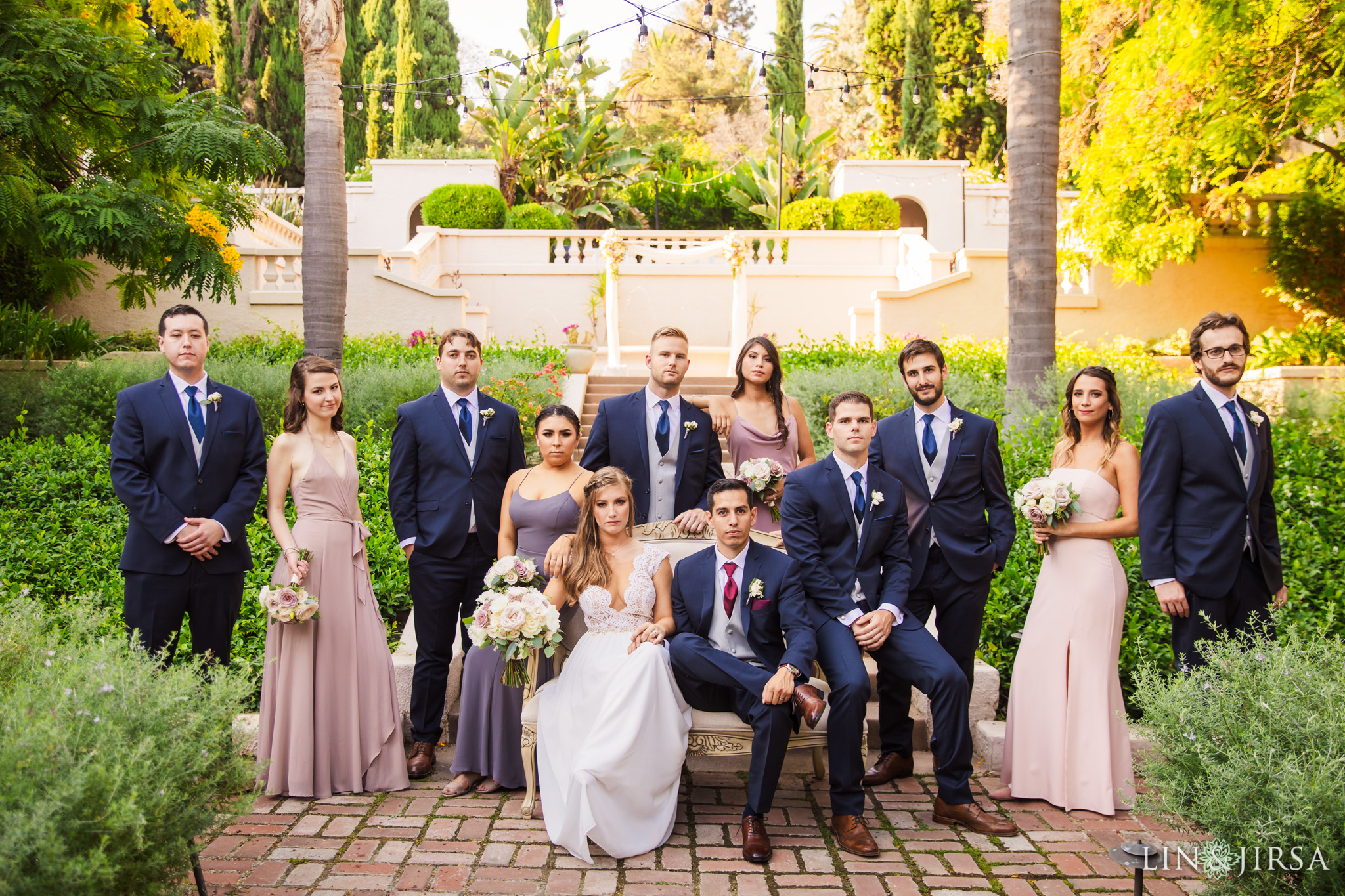 019 wattles mansion and gardens los angeles wedding party photography