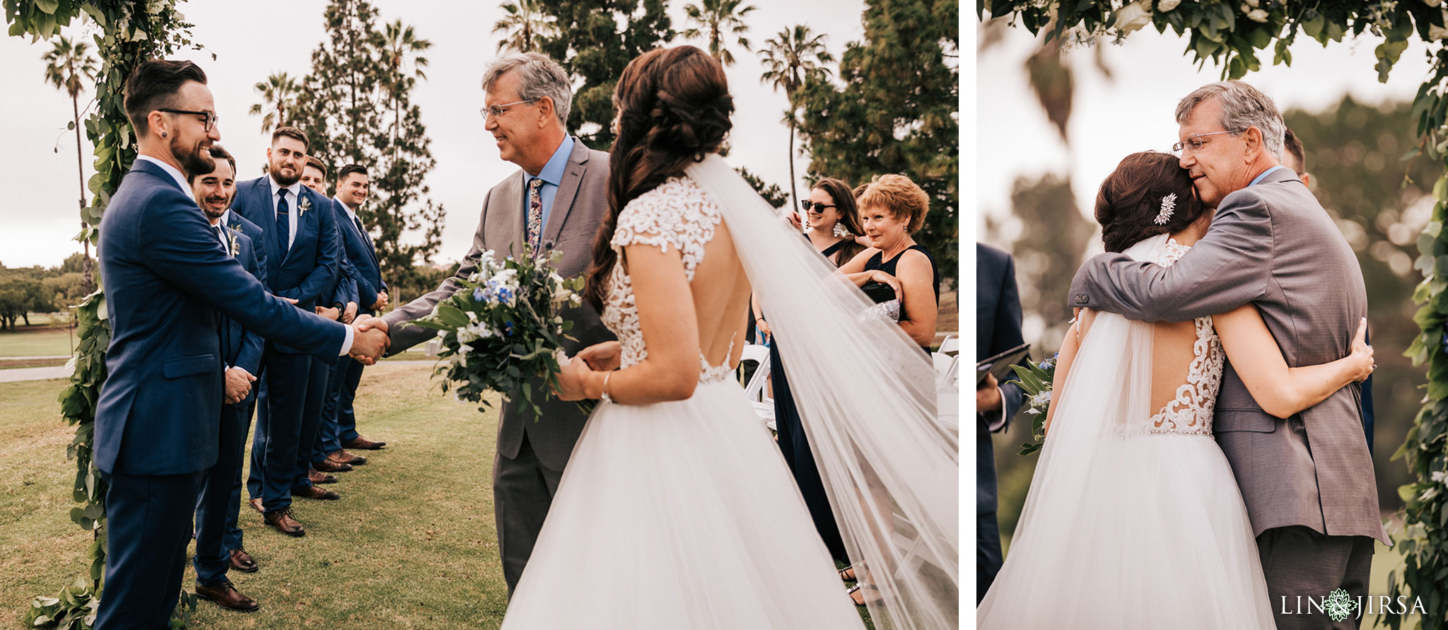 025 los verdes golf course wedding ceremony photography