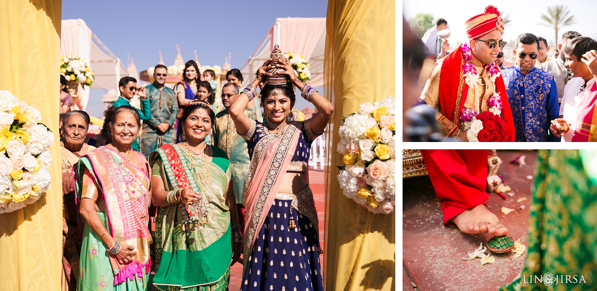082 BAPS Swaminarayan Sanstha Chino Hills Indian Wedding Photography