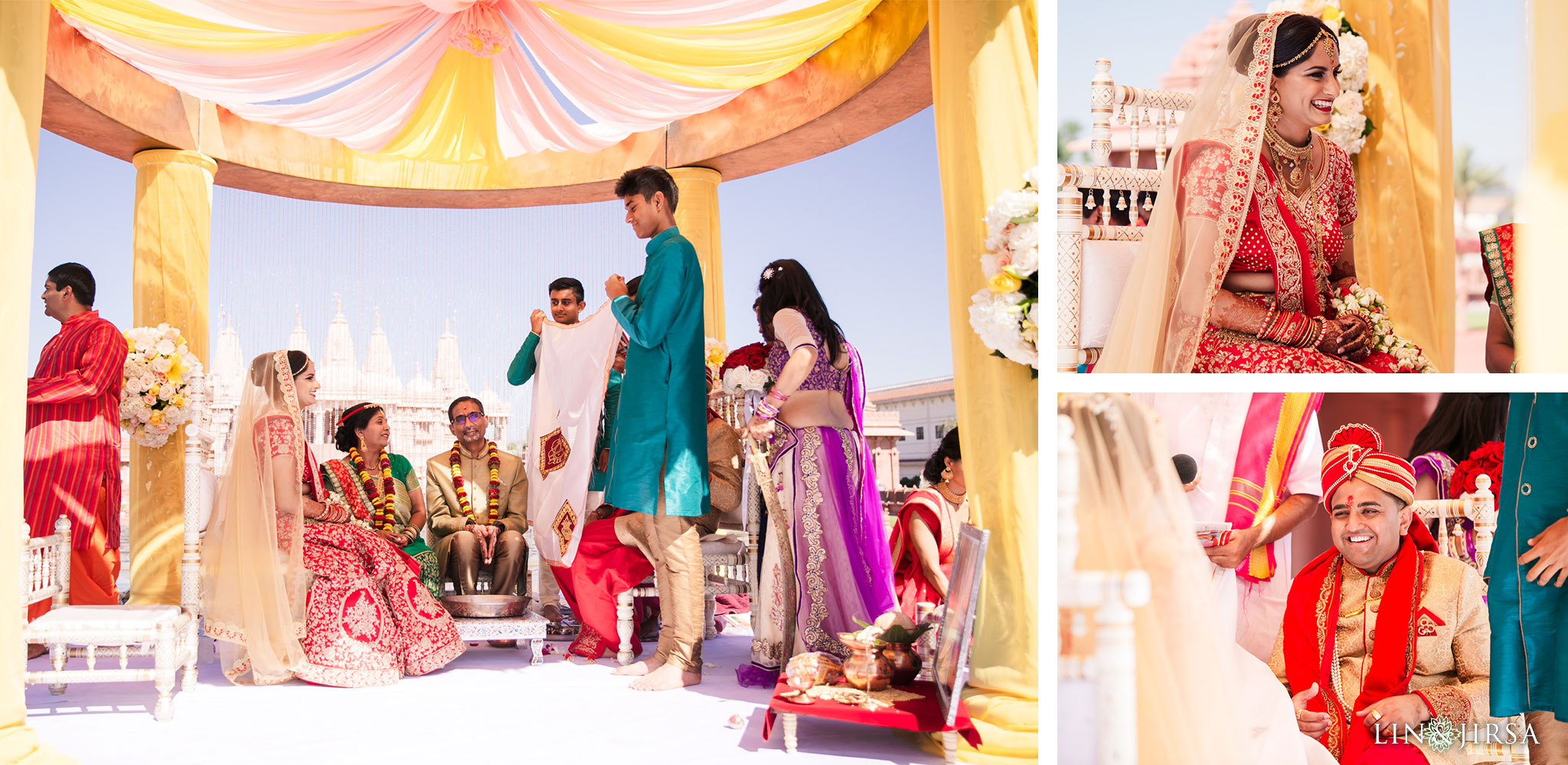 087 BAPS Swaminarayan Sanstha Chino Hills Indian Wedding Photography