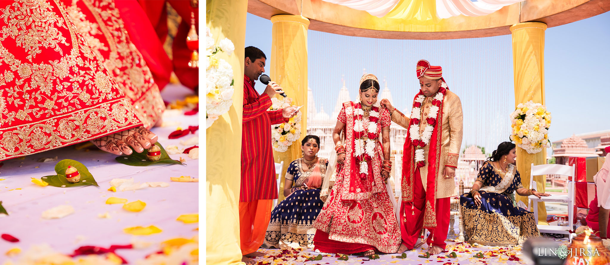 090 BAPS Swaminarayan Sanstha Chino Hills Indian Wedding Photography