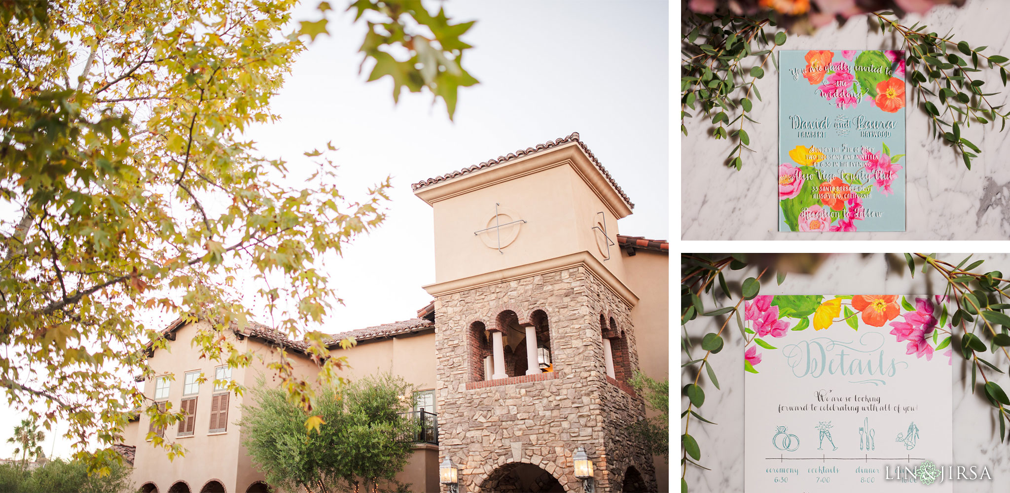 zjg aliso viejo country club stylized wedding photography