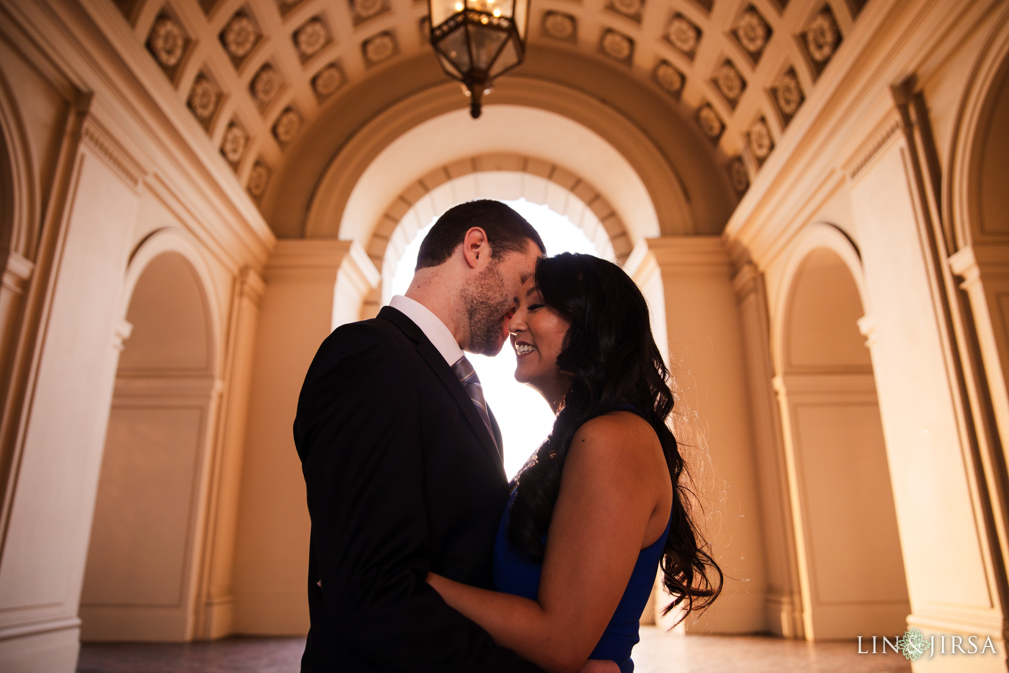 09 pasadena city hall engagement photography