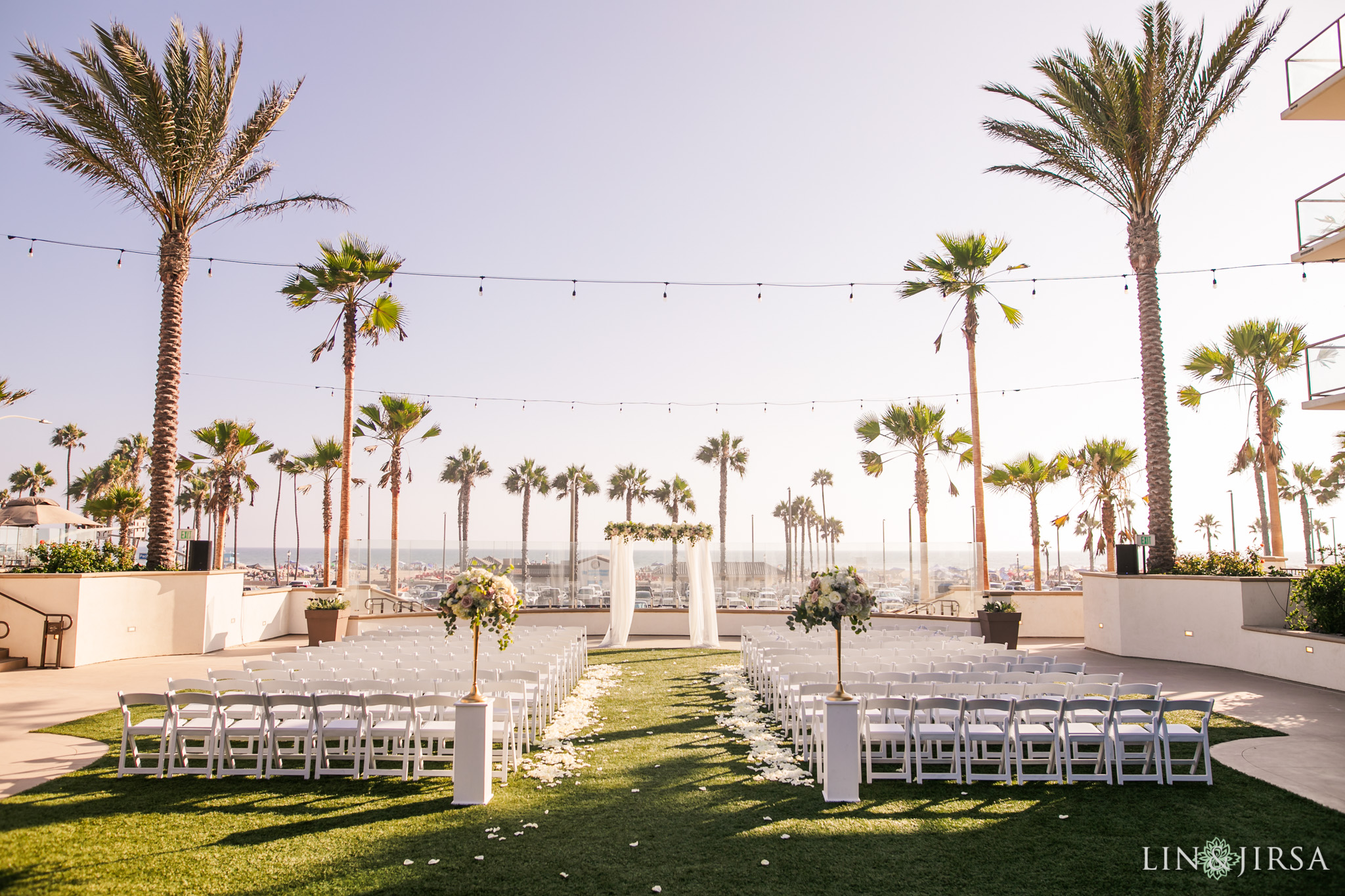 27 The Waterfront Beach Resort Huntington Beach Wedding Photography