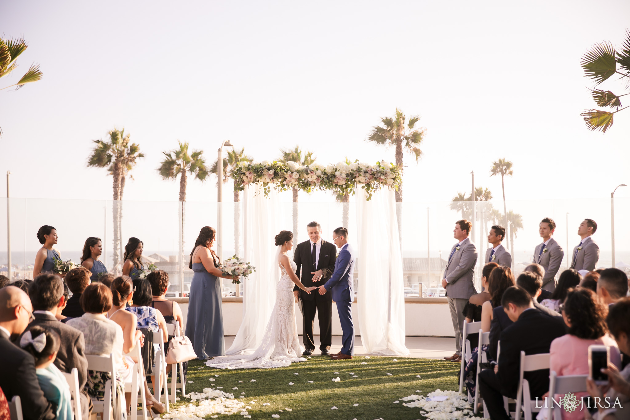 30 The Waterfront Beach Resort Huntington Beach Wedding Photography