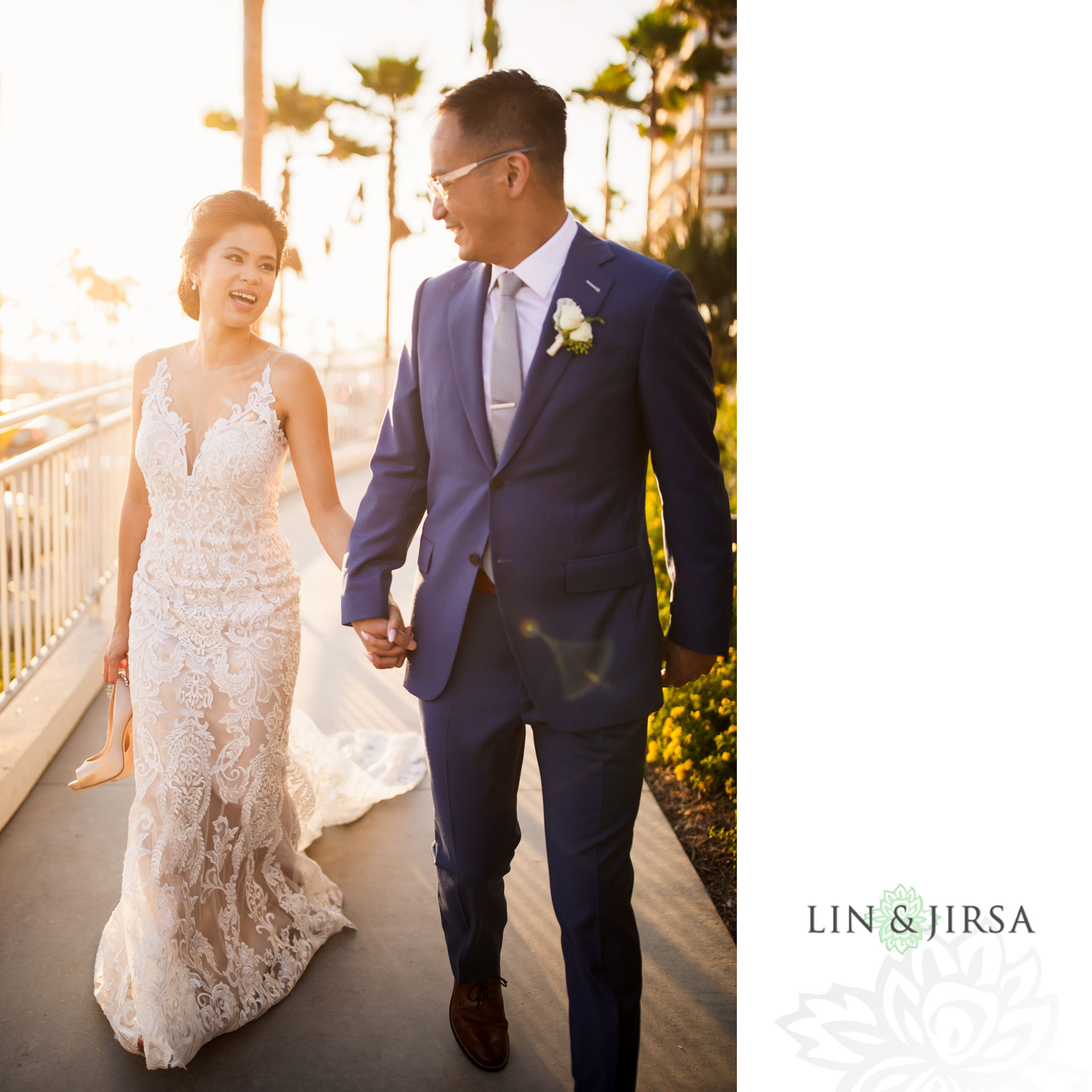 34 The Waterfront Beach Resort Huntington Beach Wedding Photography