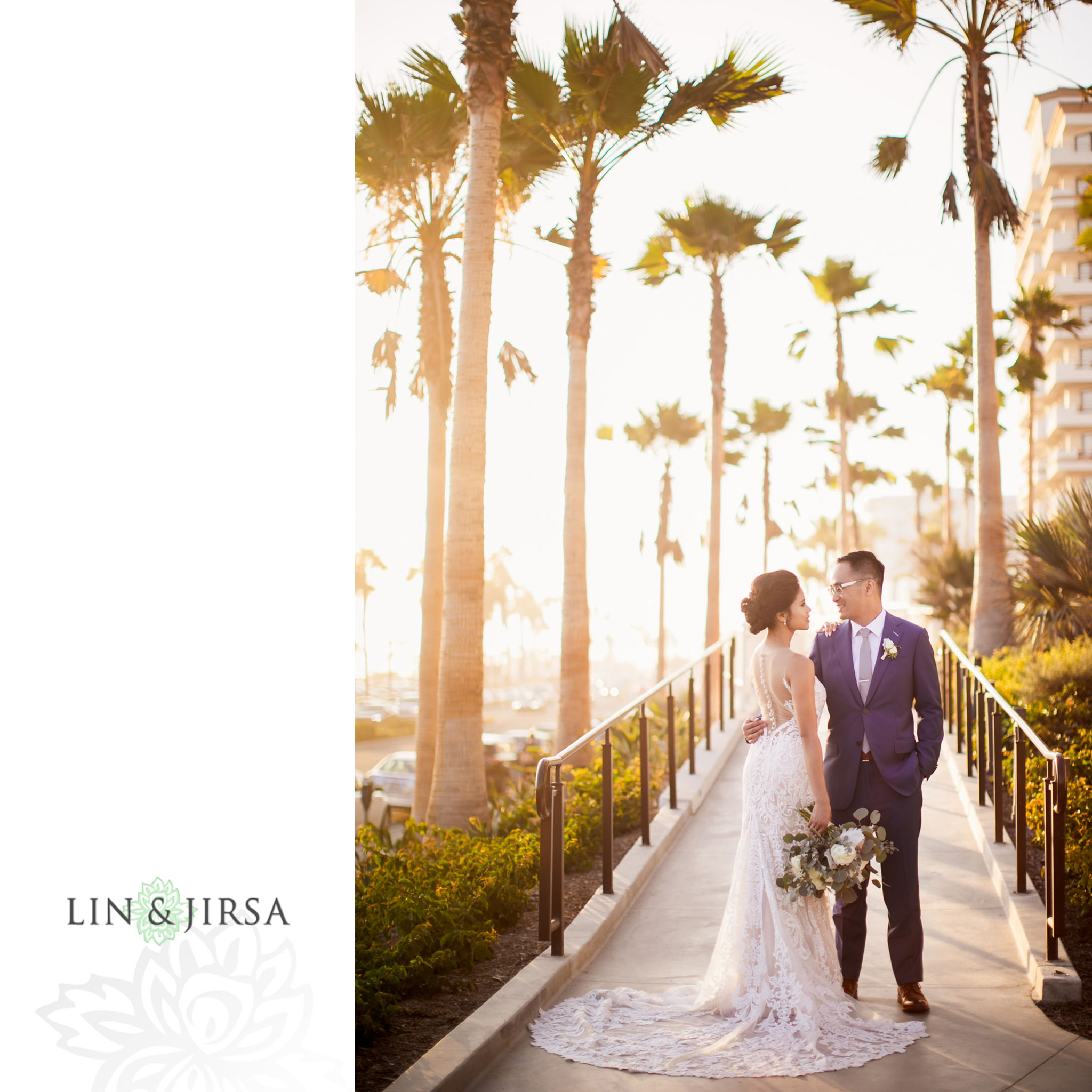 35 The Waterfront Beach Resort Huntington Beach Wedding Photography