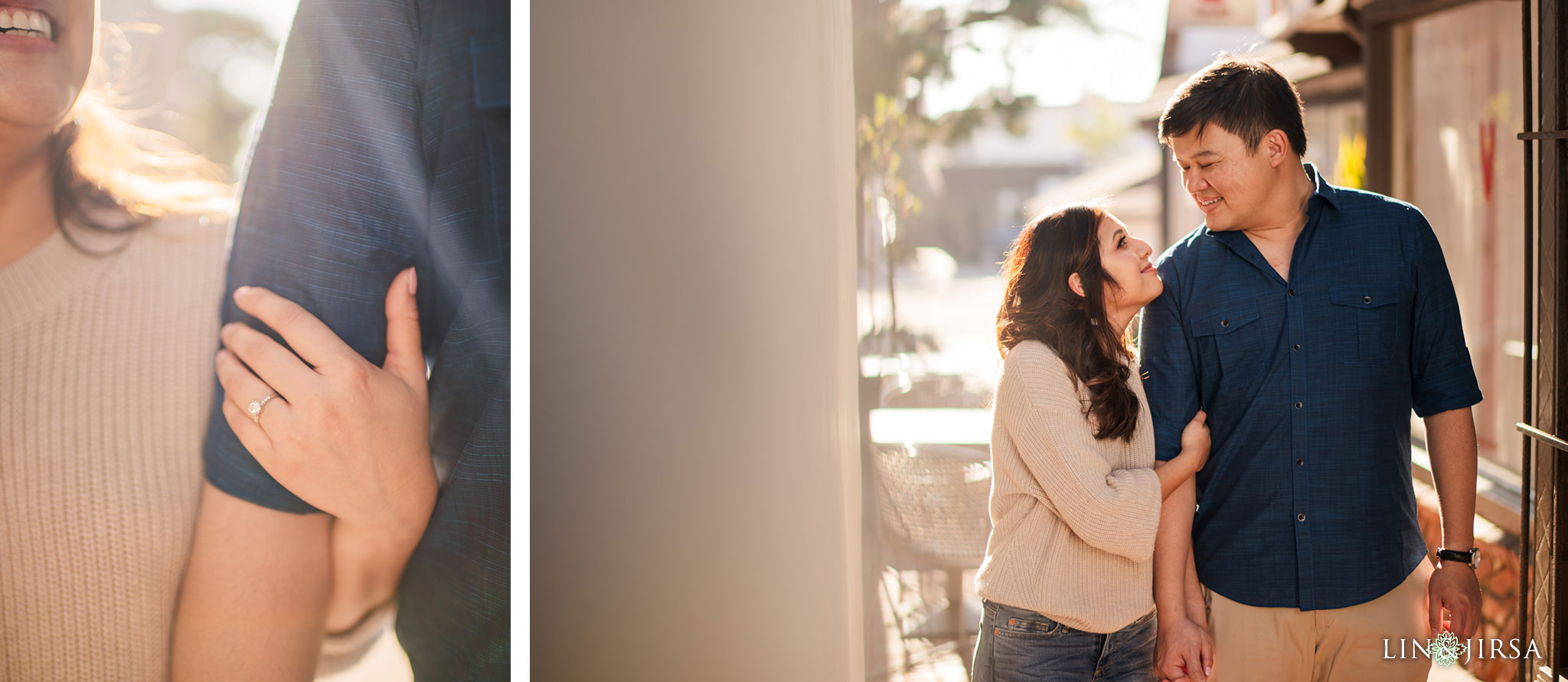 04 downtown laguna beach engagement photography