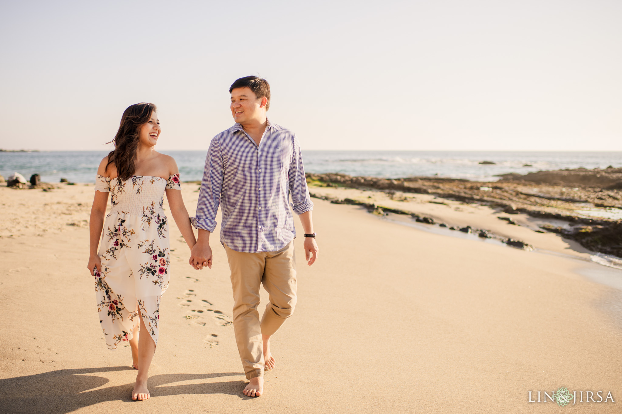 06 laguna beach sunset engagement photography