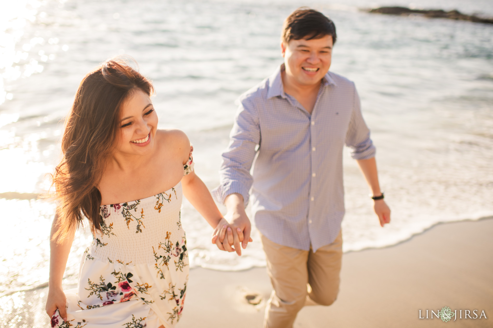 10 laguna beach sunset engagement photography