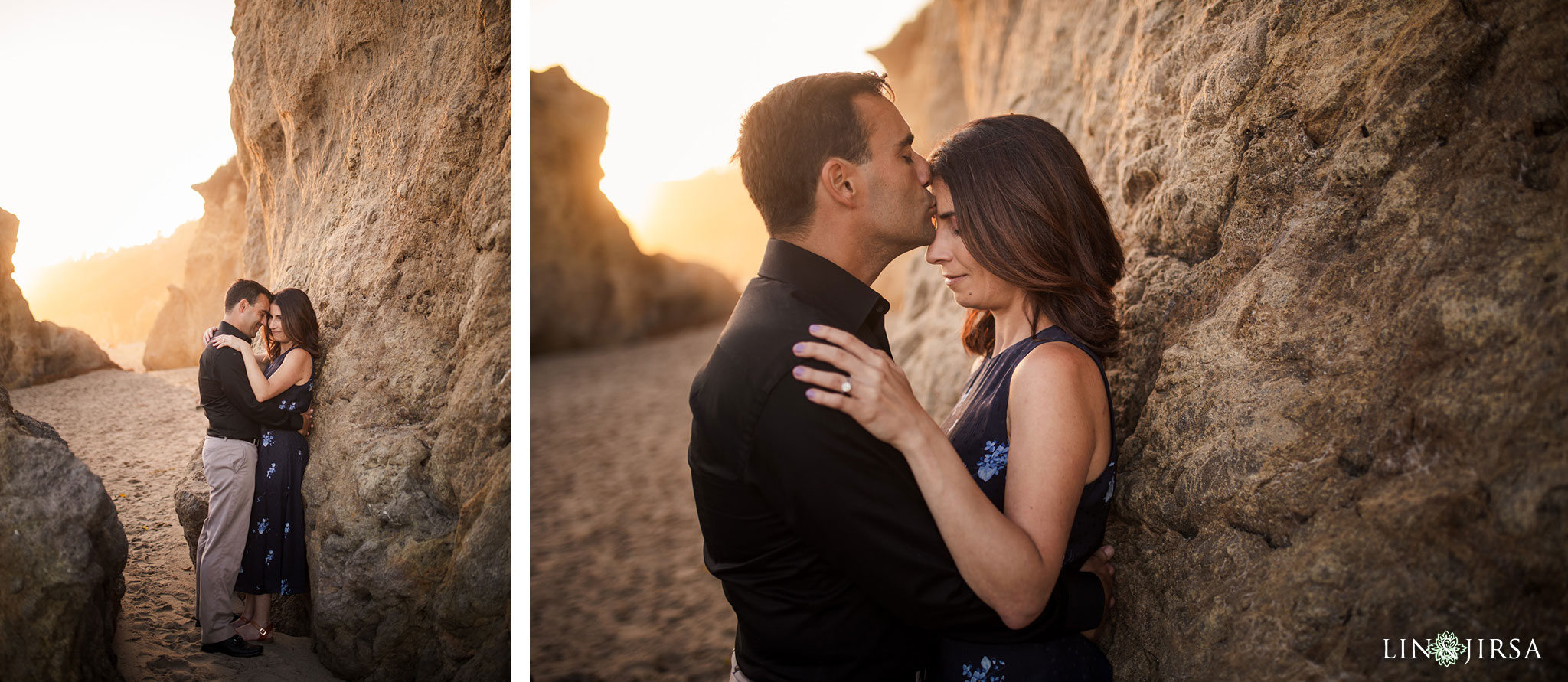 11 el matador state beach malibu engagement photography