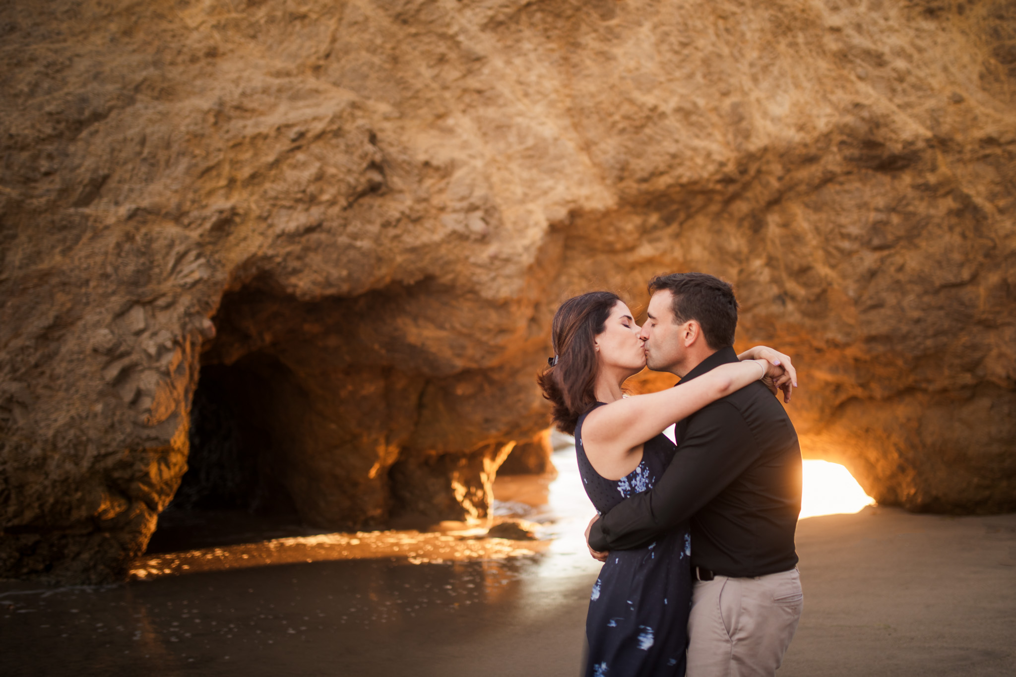 15 el matador state beach malibu engagement photography