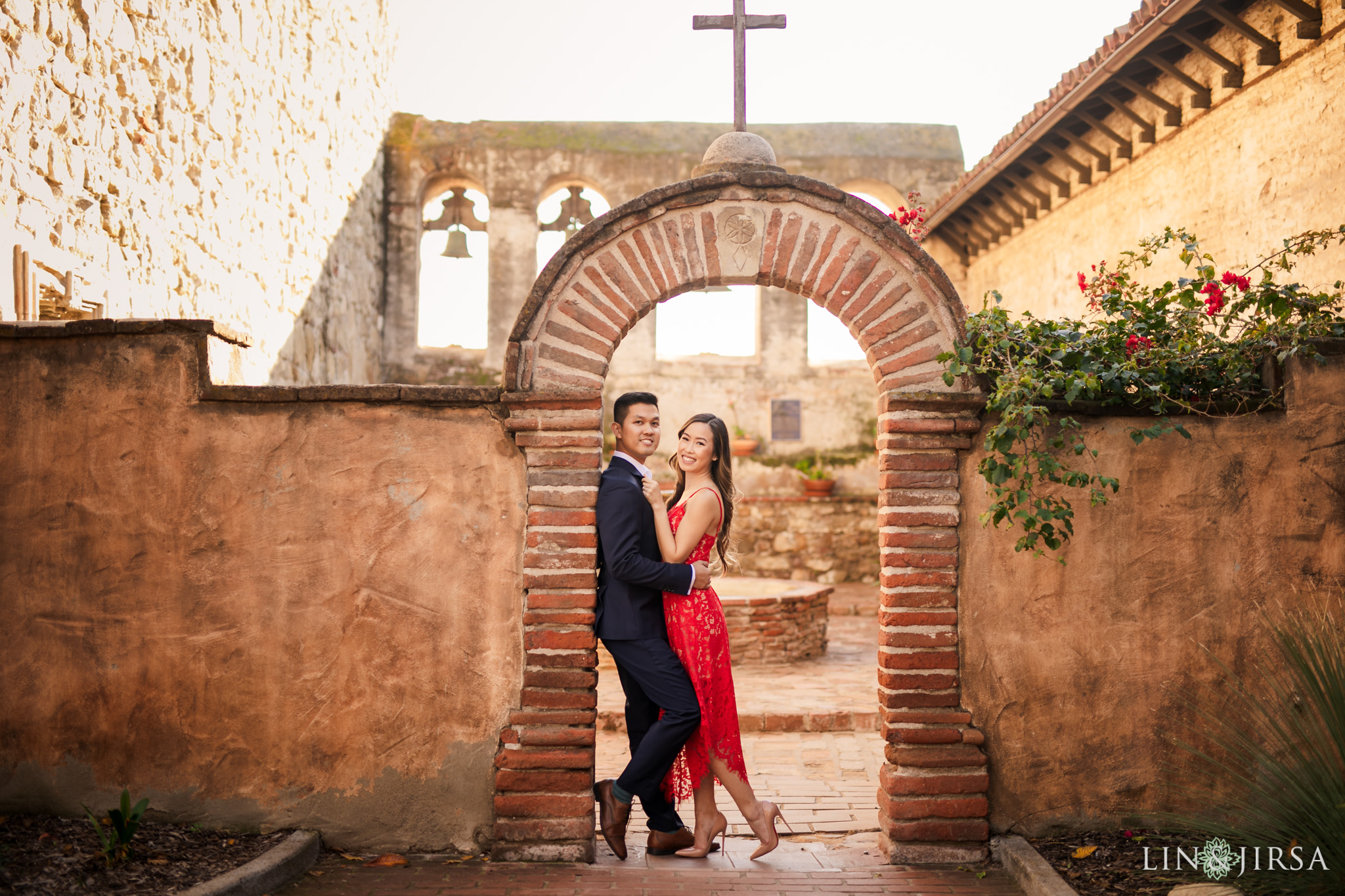 2 mission san juan capistrano engagement photography