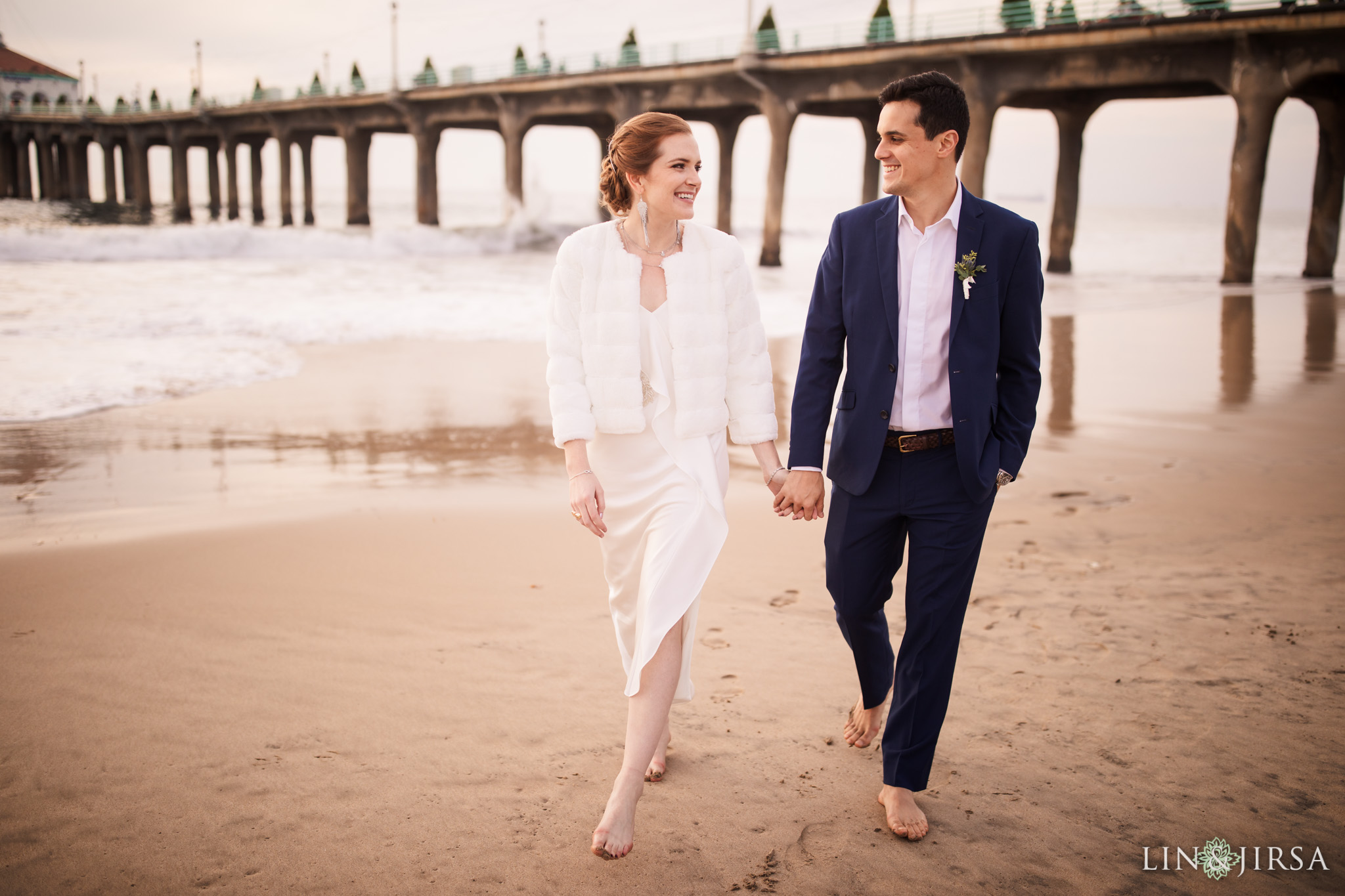 44 manhattan beach ocean beaches wedding photography