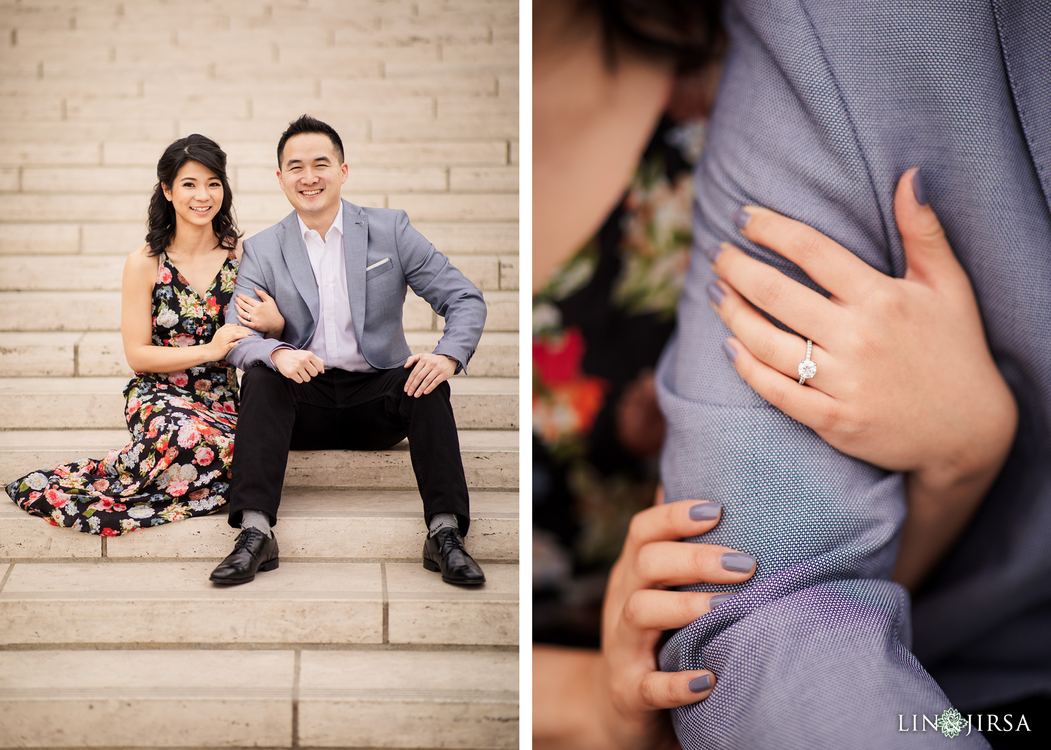 zmsantos walt disney concert hall los angeles engagement photography