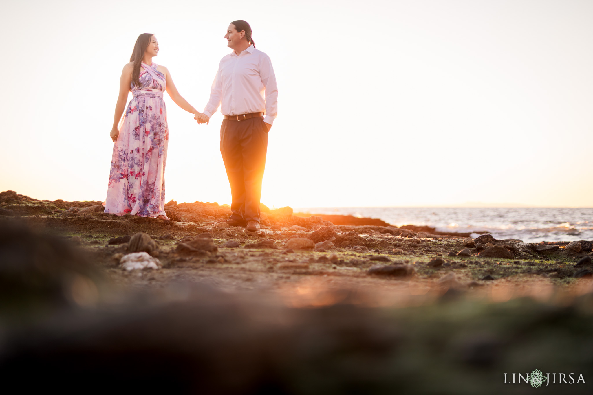 06 laguna beach sunset engagement photographer