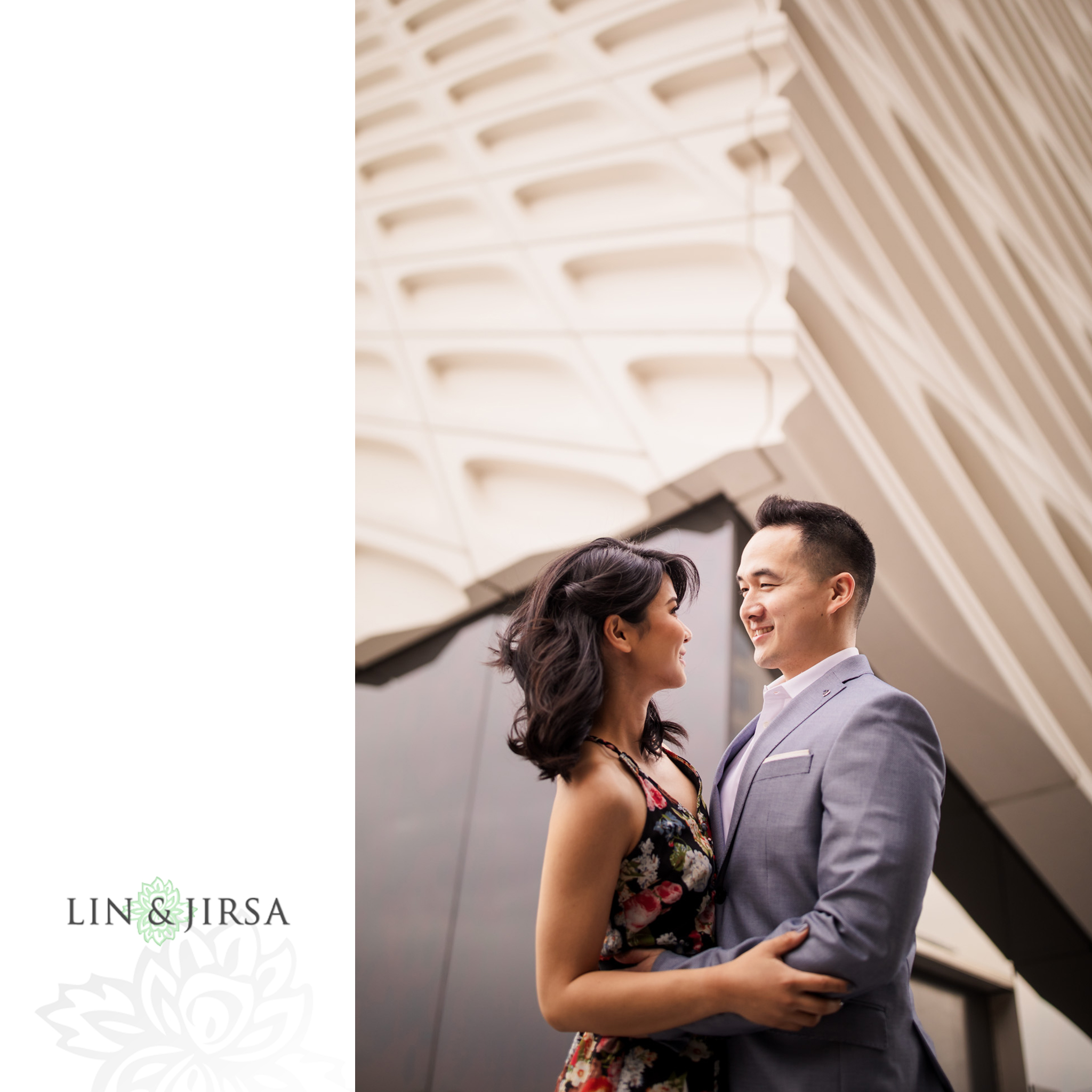 07 broad museum downtown los angeles engagement photography