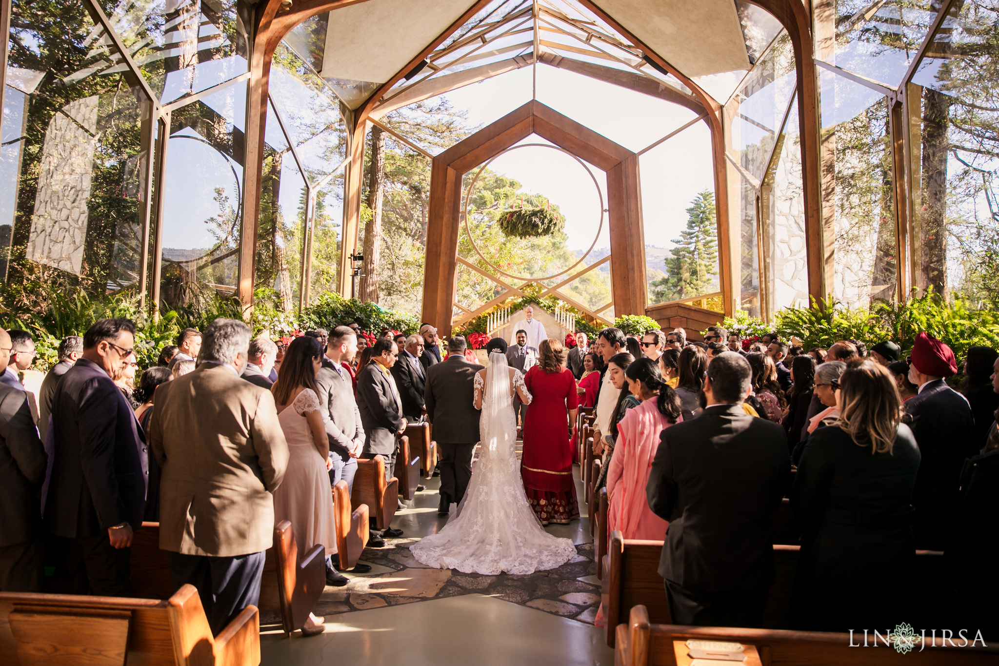 08 Wayfarers Chapel Palos Verdes Indian Wedding Photography