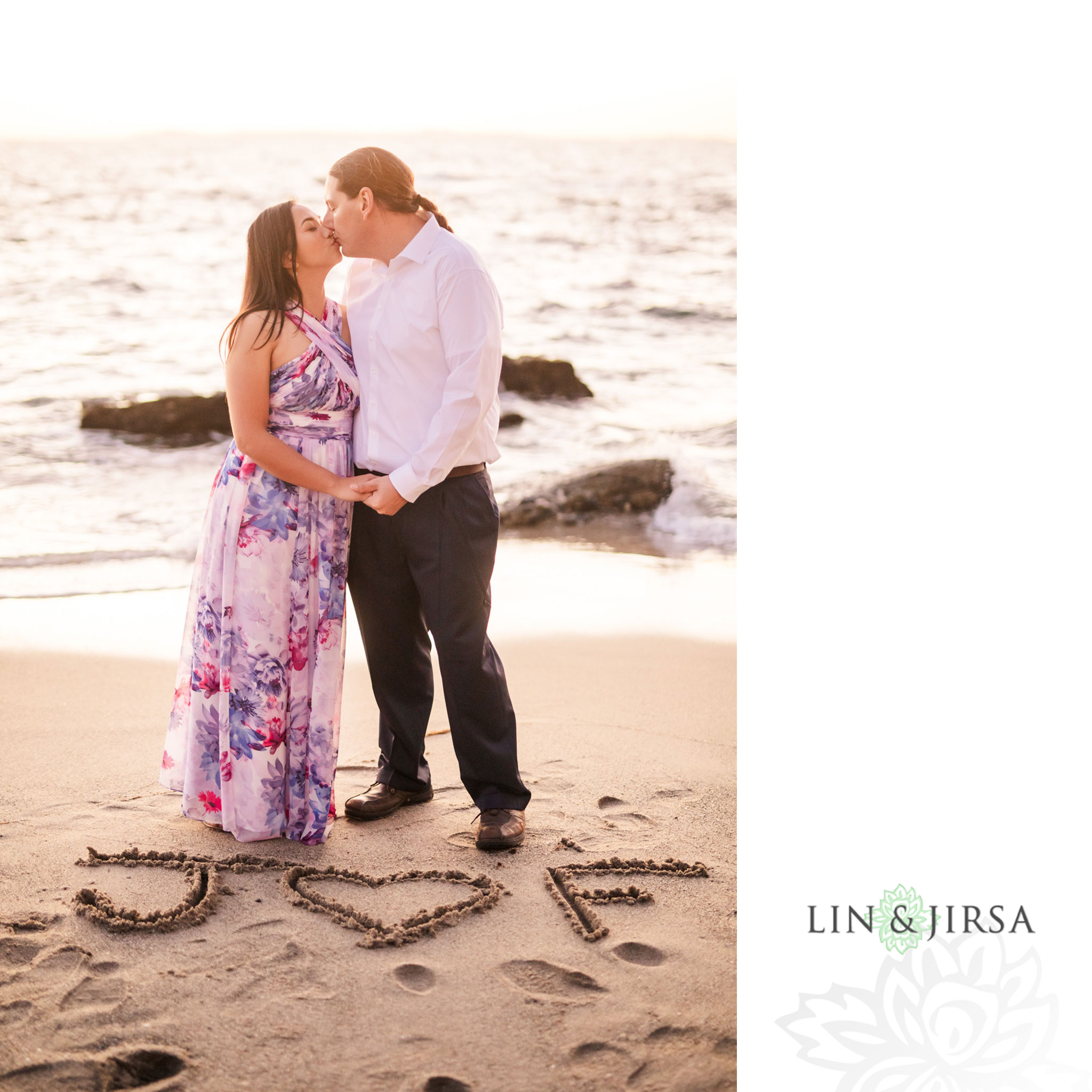 10 laguna beach sunset engagement photographer