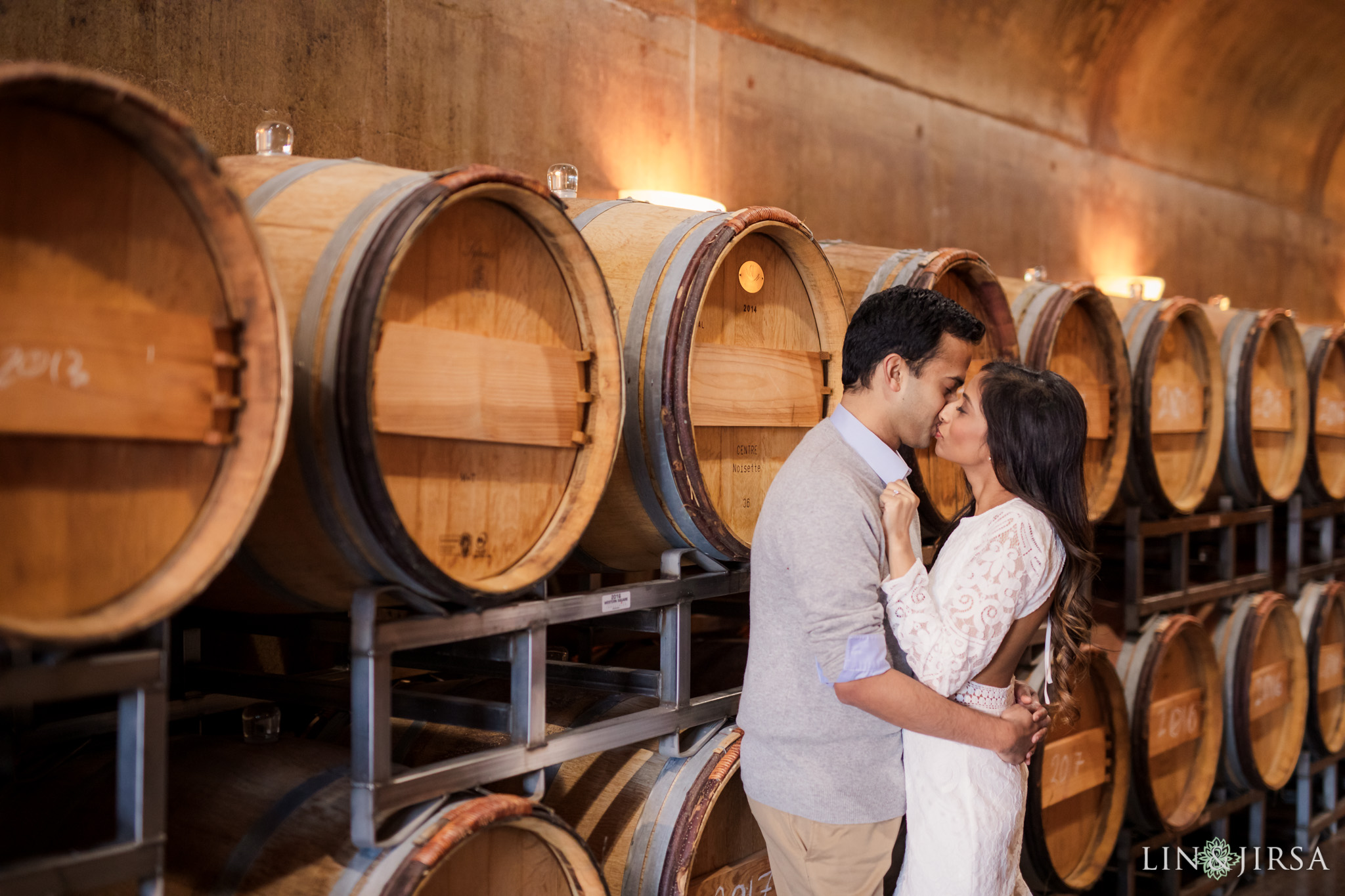 11 Newport Beach Vineyards and Winery Engagement Photography