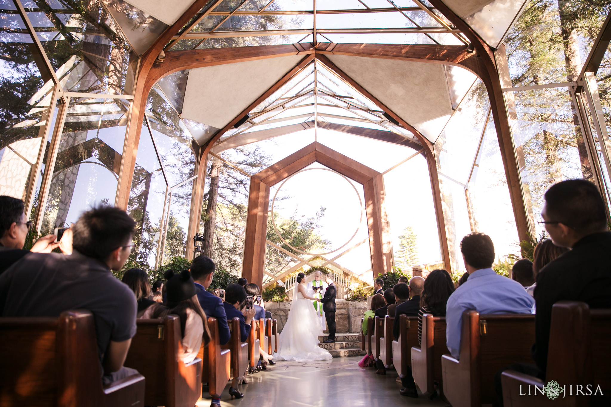 15 Wayfarers Chapel Wedding Ceremony Photography