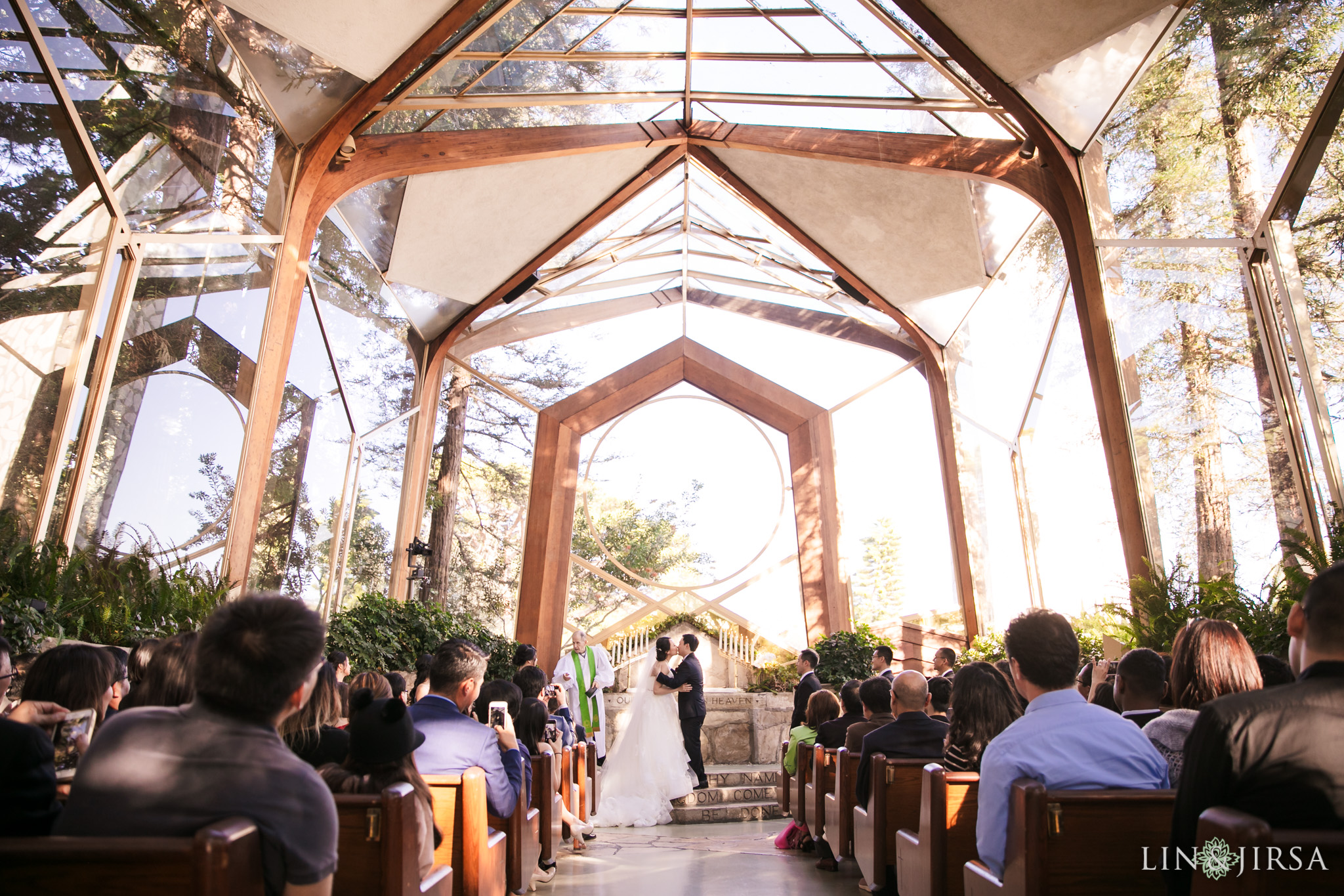 17 Wayfarers Chapel Wedding Ceremony Photography